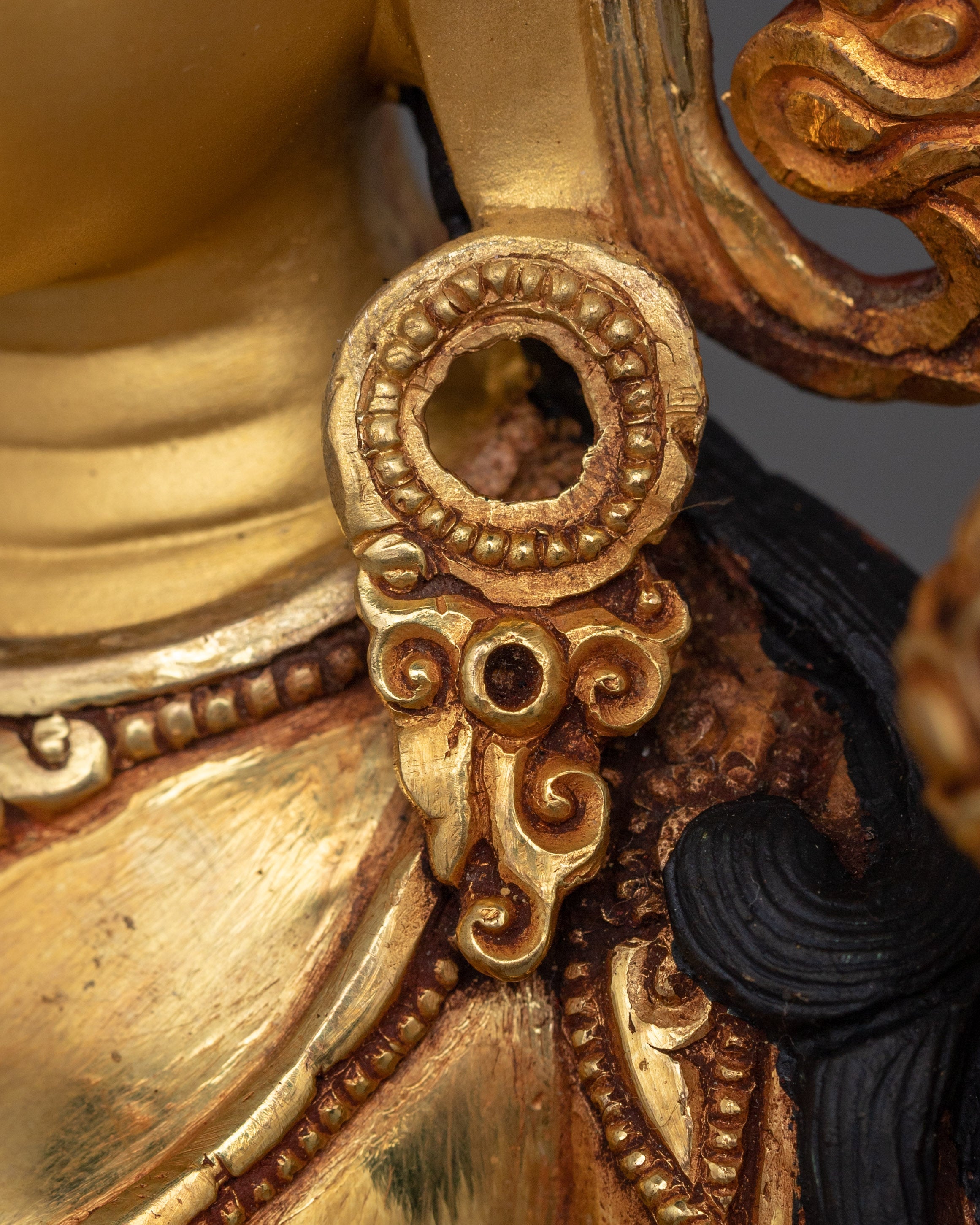 Golden Statue of White Tara | Sita Tara - Compassionate and Healing Deity