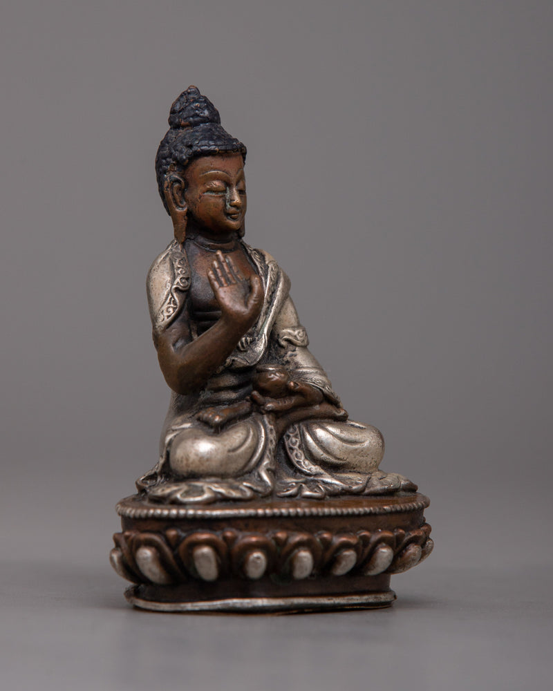 Machine Molded Amoghasiddhi Buddha Statue | Intricately Crafted of the Enlightened One