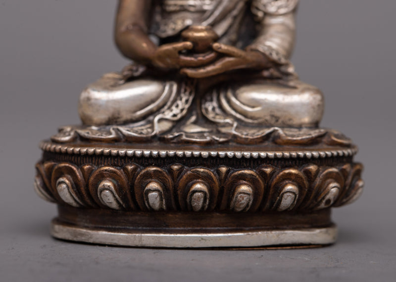 Copper Amitabha Buddha Statue | Buddha of Infinite Light, Crafted in Copper