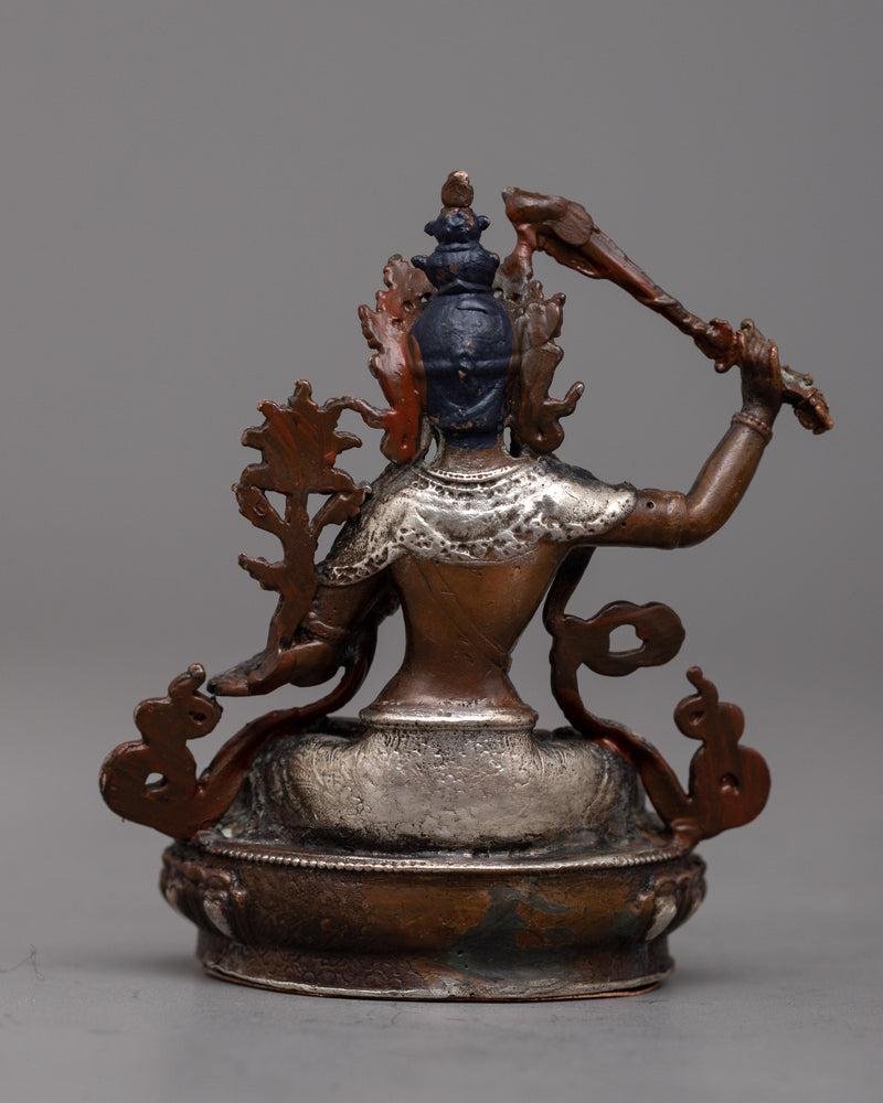 Miniature Manjushri Statue | Enhance Your Sacred Space with Art