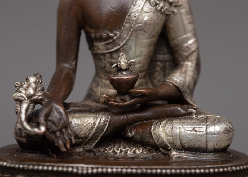 Medicine Buddha (Bhaisajyaguru) Statue | Machine-Made Statue of Healing and Wellness Deity