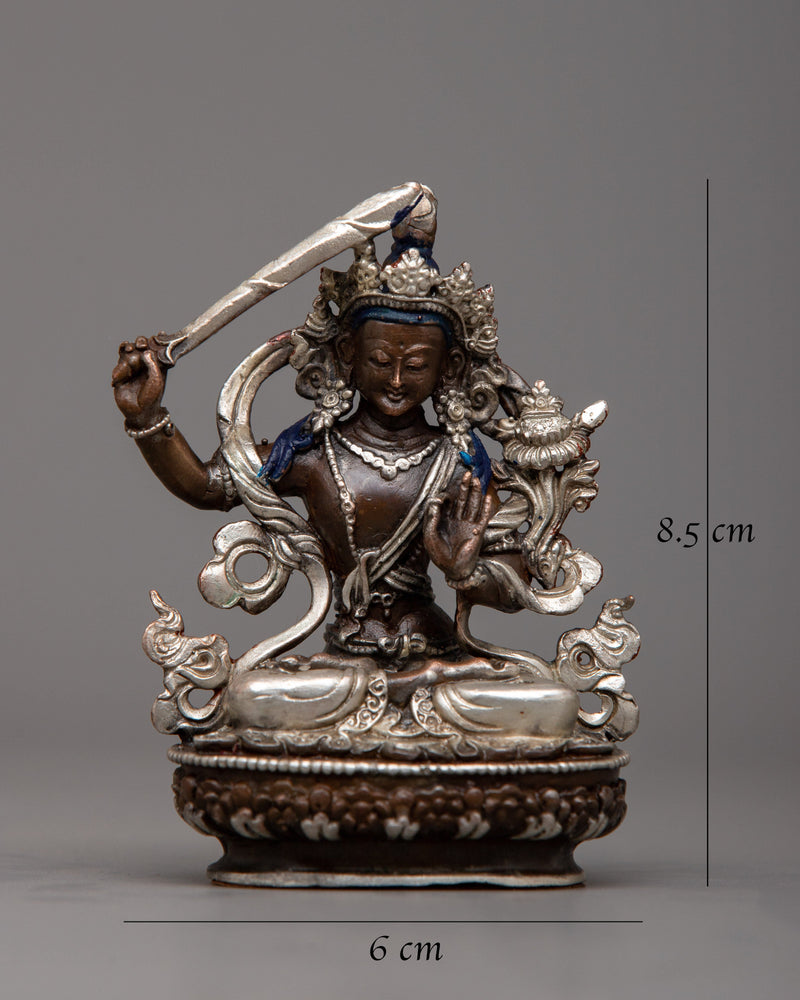 Machine molded Manjushri Statue | Effortlessly Elegant Representation of Wisdom