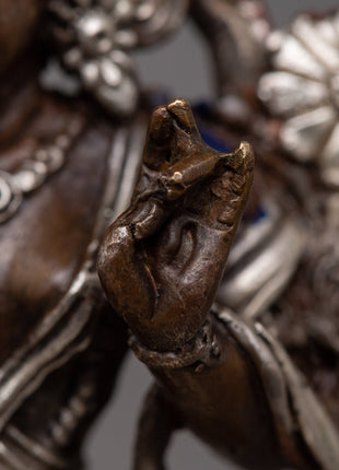 Machine Made Sita Tara Statue |  Exquisite Craftsmanship for Spiritual Devotion