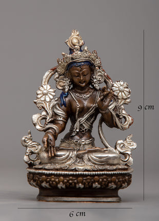 Machine Made Sita Tara Statue |  Exquisite Craftsmanship for Spiritual Devotion