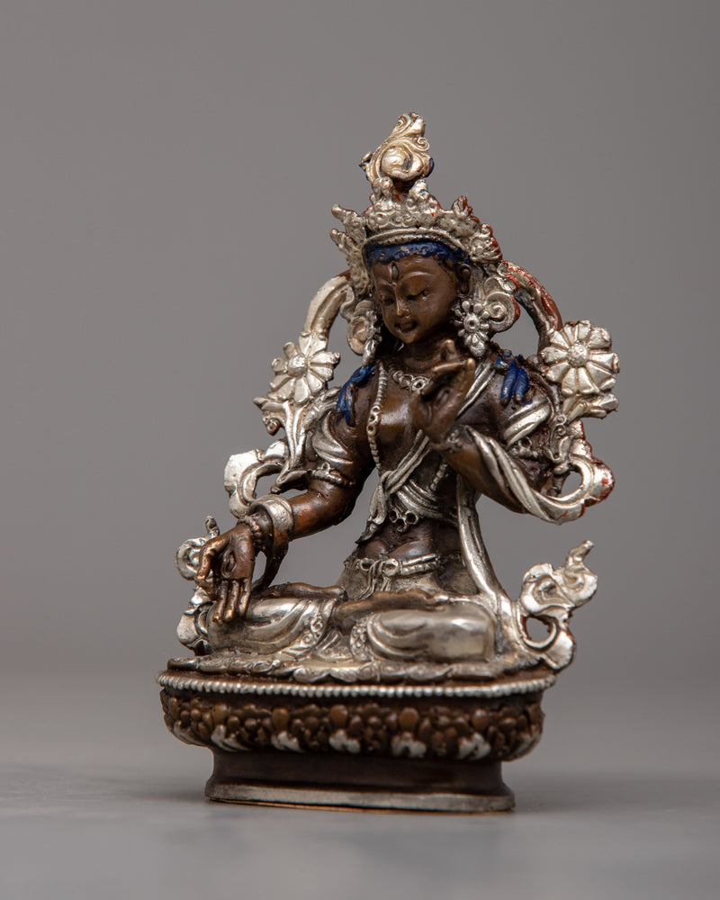 Machine Made Sita Tara Statue |  Exquisite Craftsmanship for Spiritual Devotion