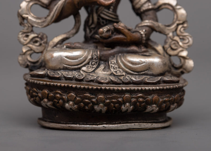 Small Vajrasattva Statue | Discover the Spiritual Symbolism crafted by Machine