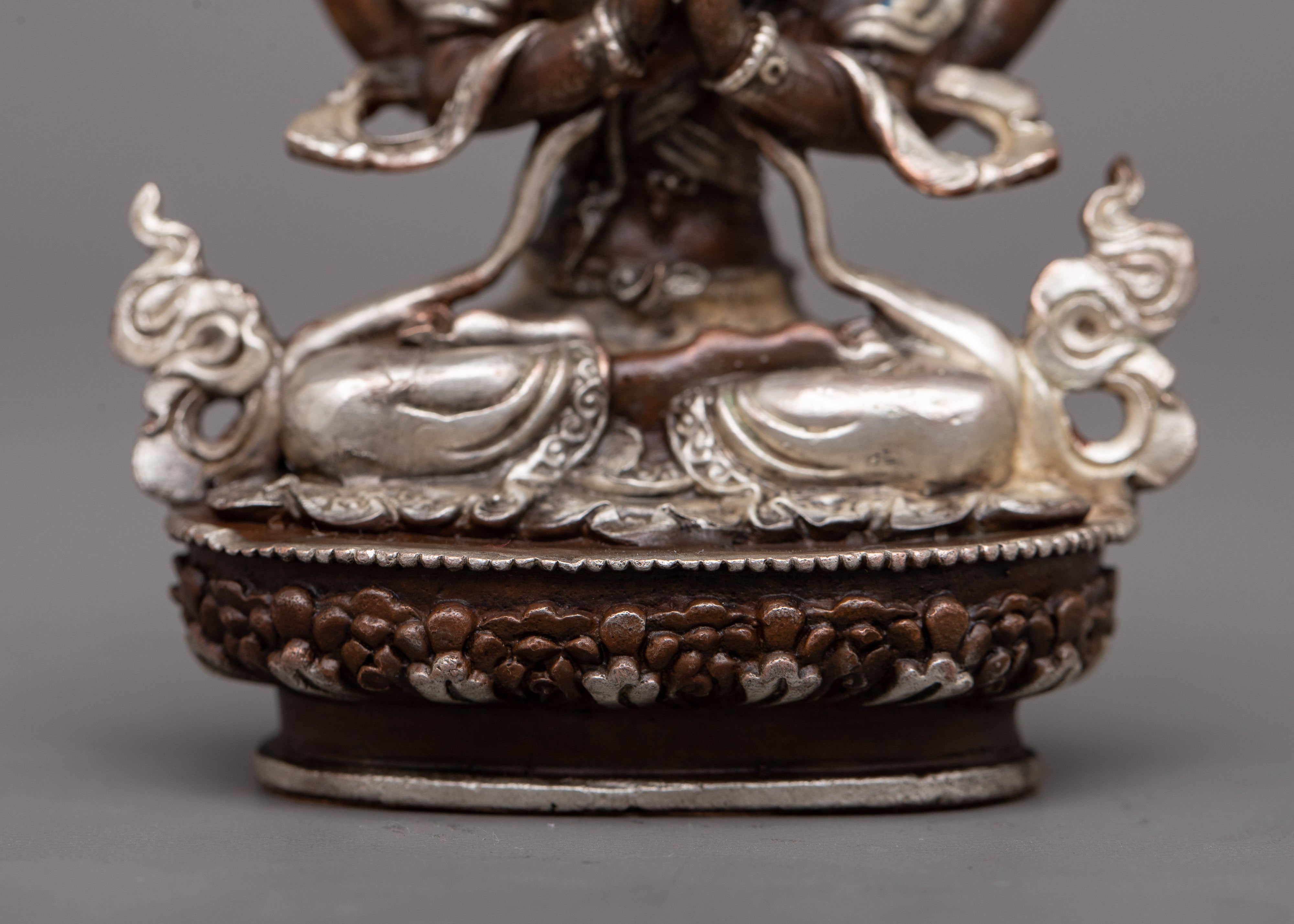 Silver Plated Chenresig Statue | Symbolism and Sacred Meanings Deity