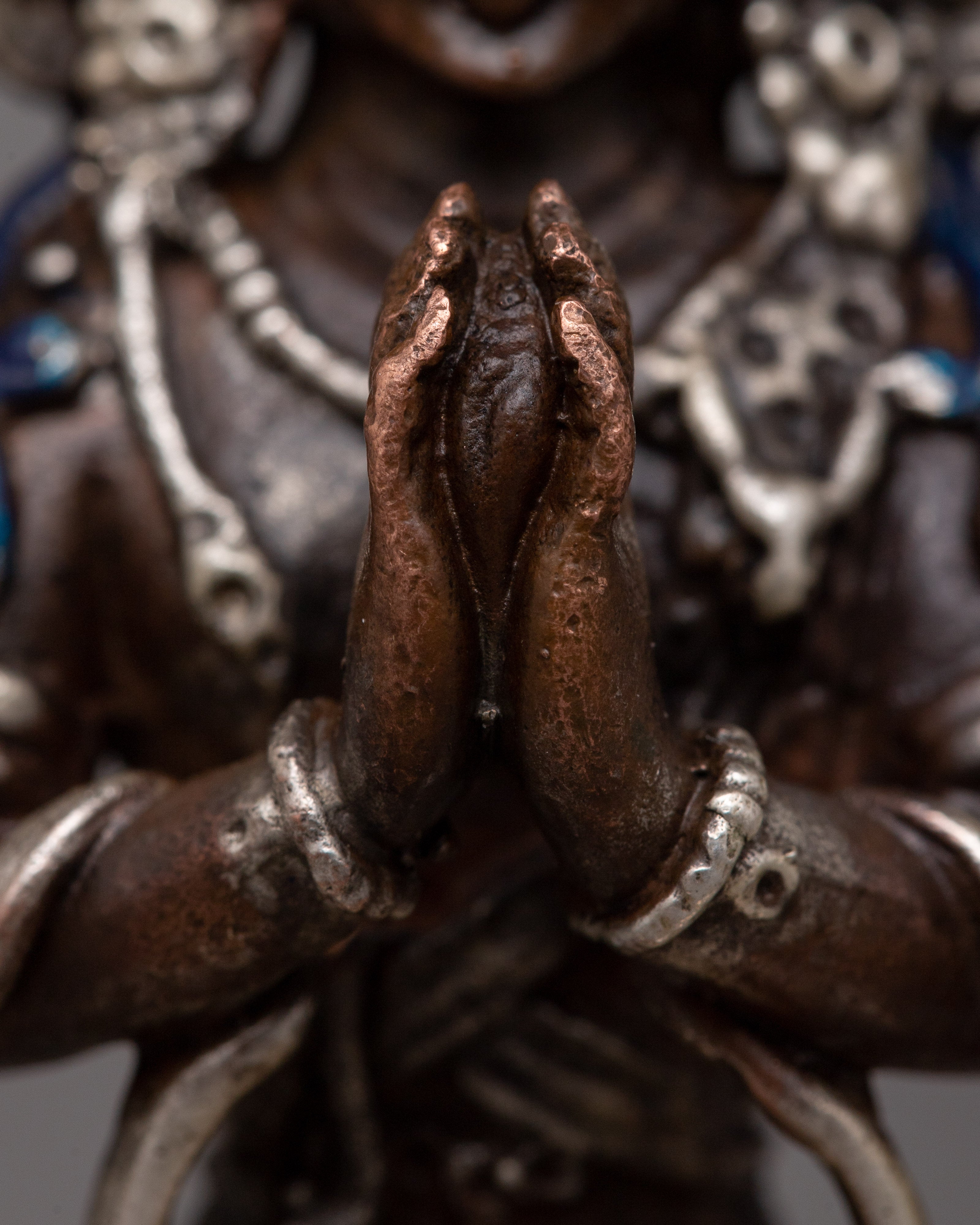 Silver Plated Chenresig Statue | Symbolism and Sacred Meanings Deity