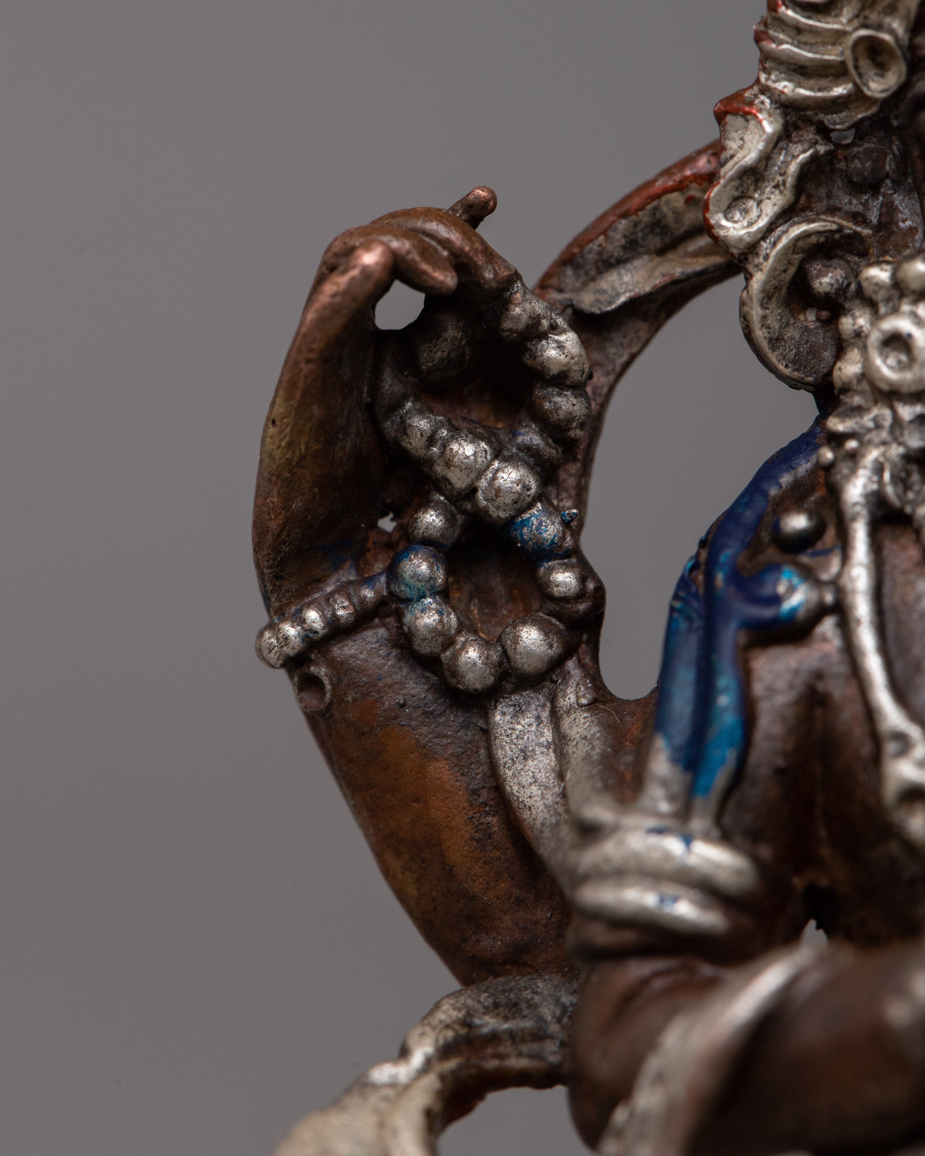Silver Plated Chenresig Statue | Symbolism and Sacred Meanings Deity