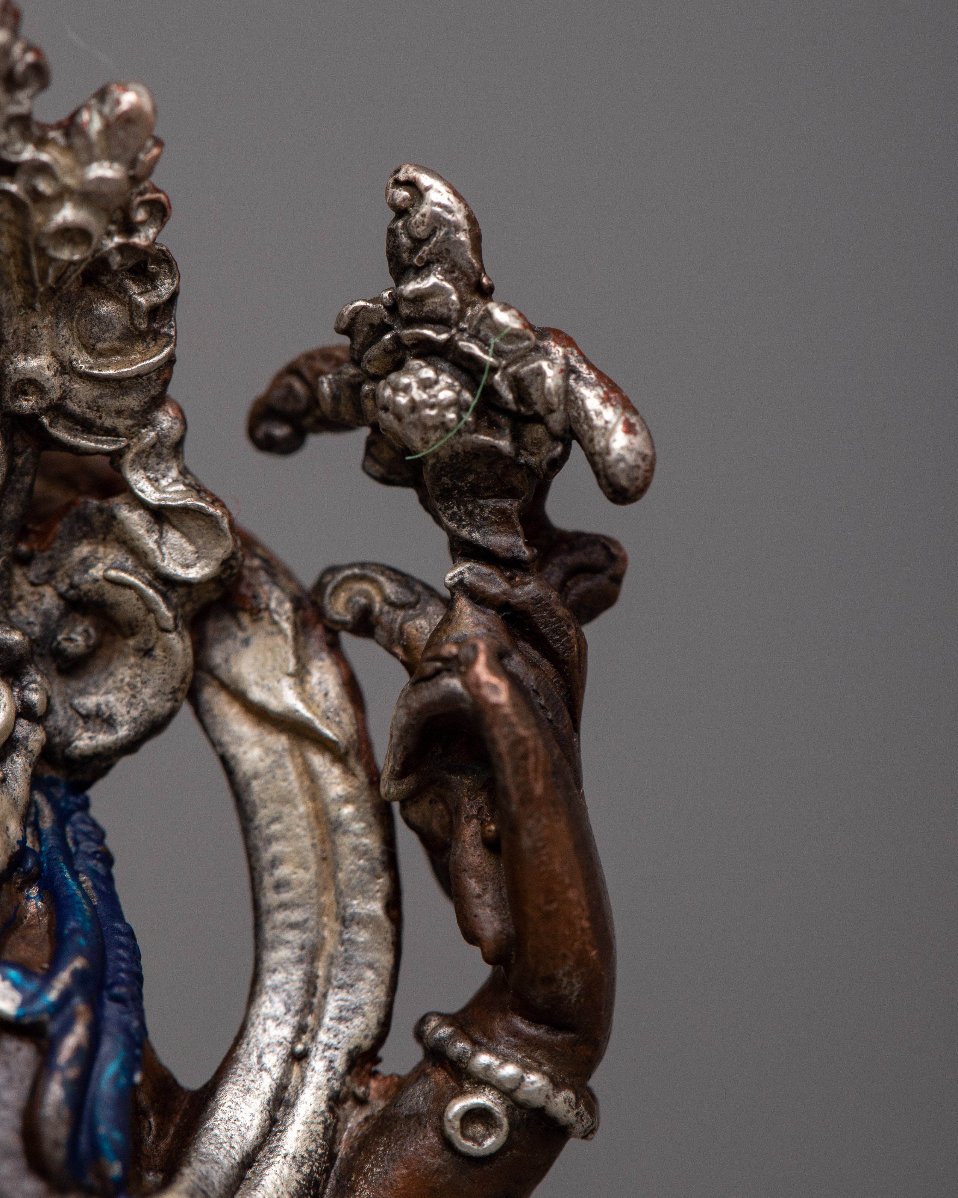Silver Plated Chenresig Statue | Symbolism and Sacred Meanings Deity