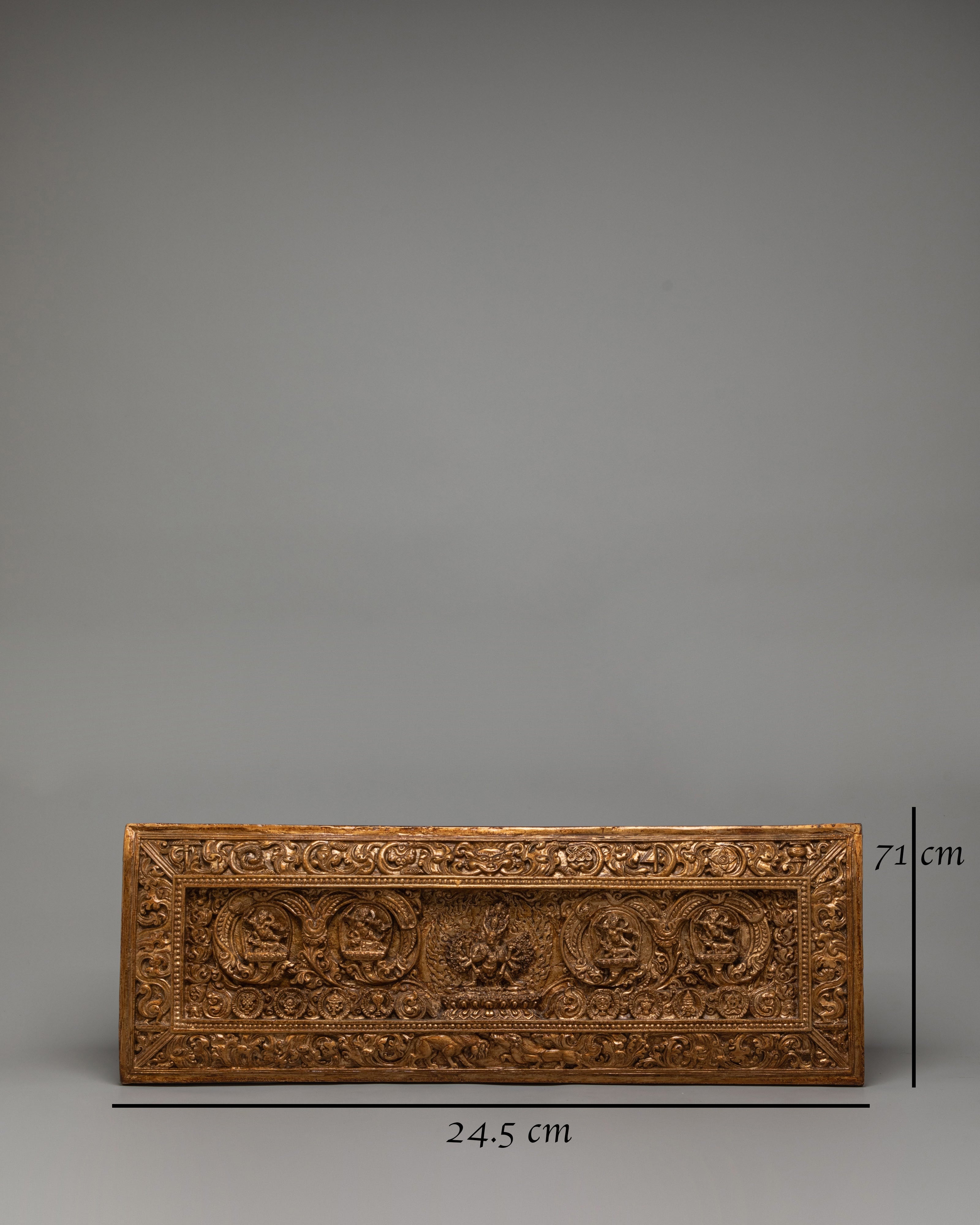 Sacred Yamantaka Wall Hanging | Tibetan Religious Wall Art for Meditation & Home Decor