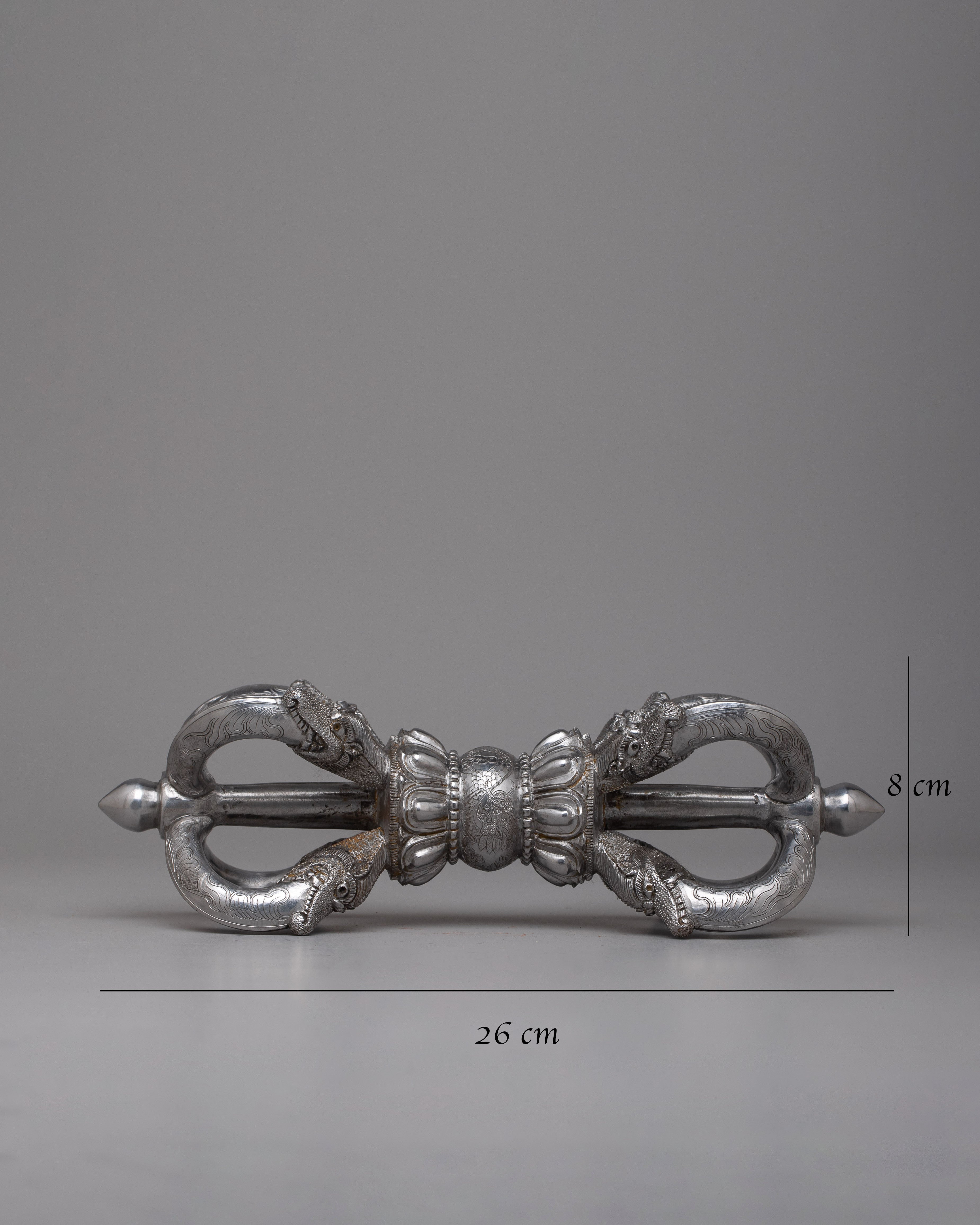 White Iron Vajra | Symbol of Spiritual Authority and Power