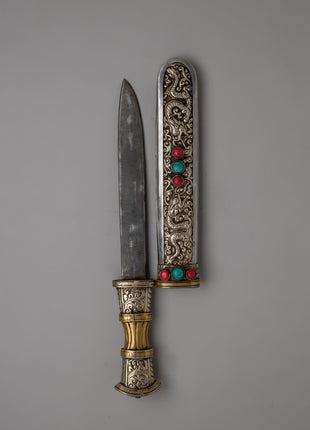 Tibetan Spirit Knife | Symbol of Spiritual Protection and Strength