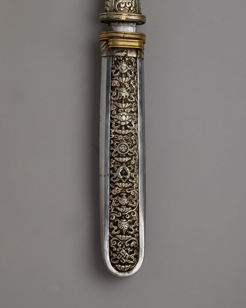 Tibetan Spirit Knife | Symbol of Spiritual Protection and Strength