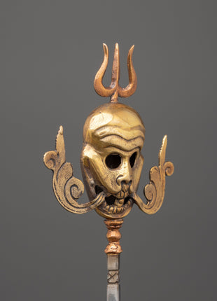 Ritual Dagger Trishul | A Sacred Symbol of Lord