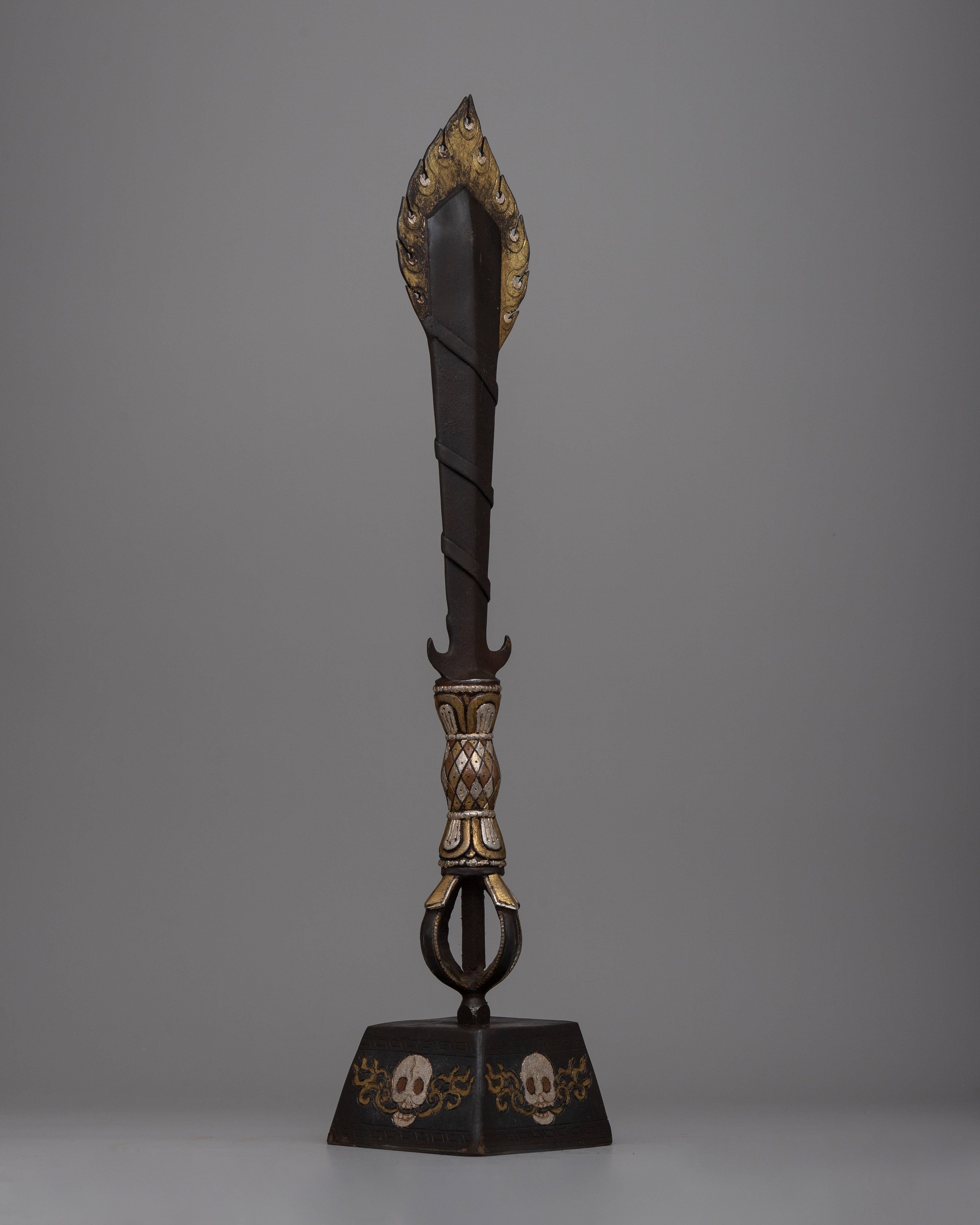 Tibetan Ritual Sword | Handcrafted for Sacred Ceremonies