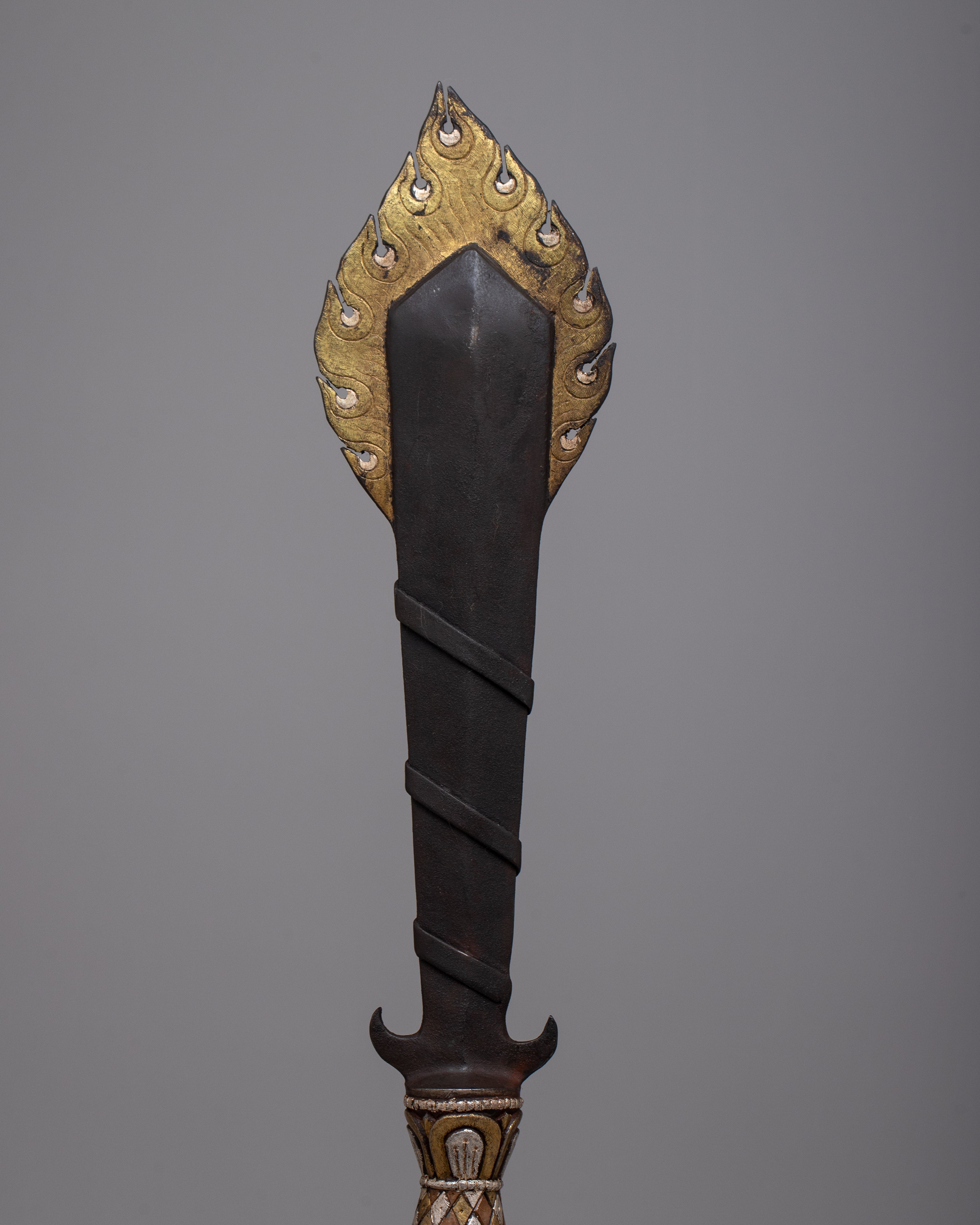 Tibetan Ritual Sword | Handcrafted for Sacred Ceremonies