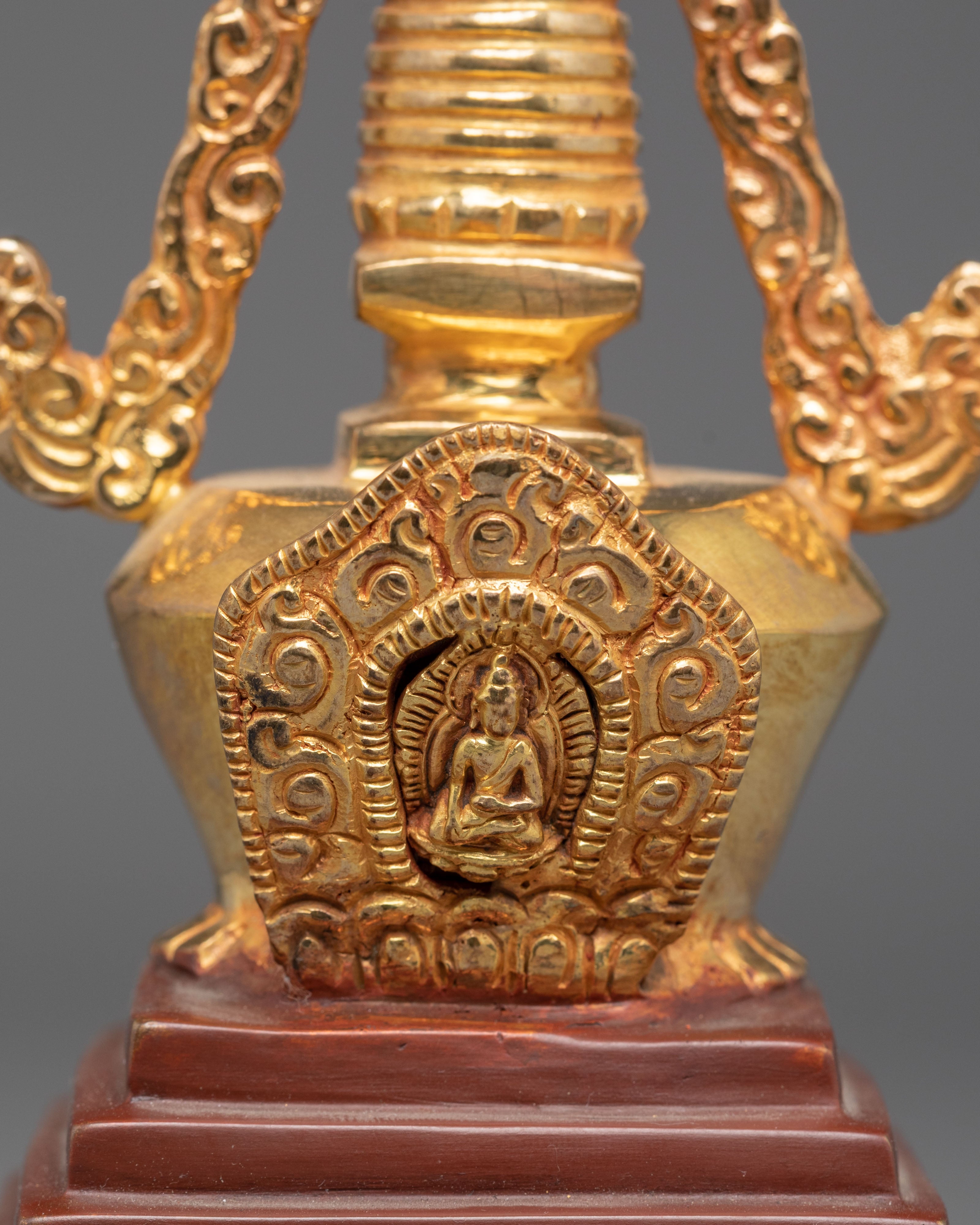 Tibetan Handmade Buddhist Stupa | Space of Enlightenment