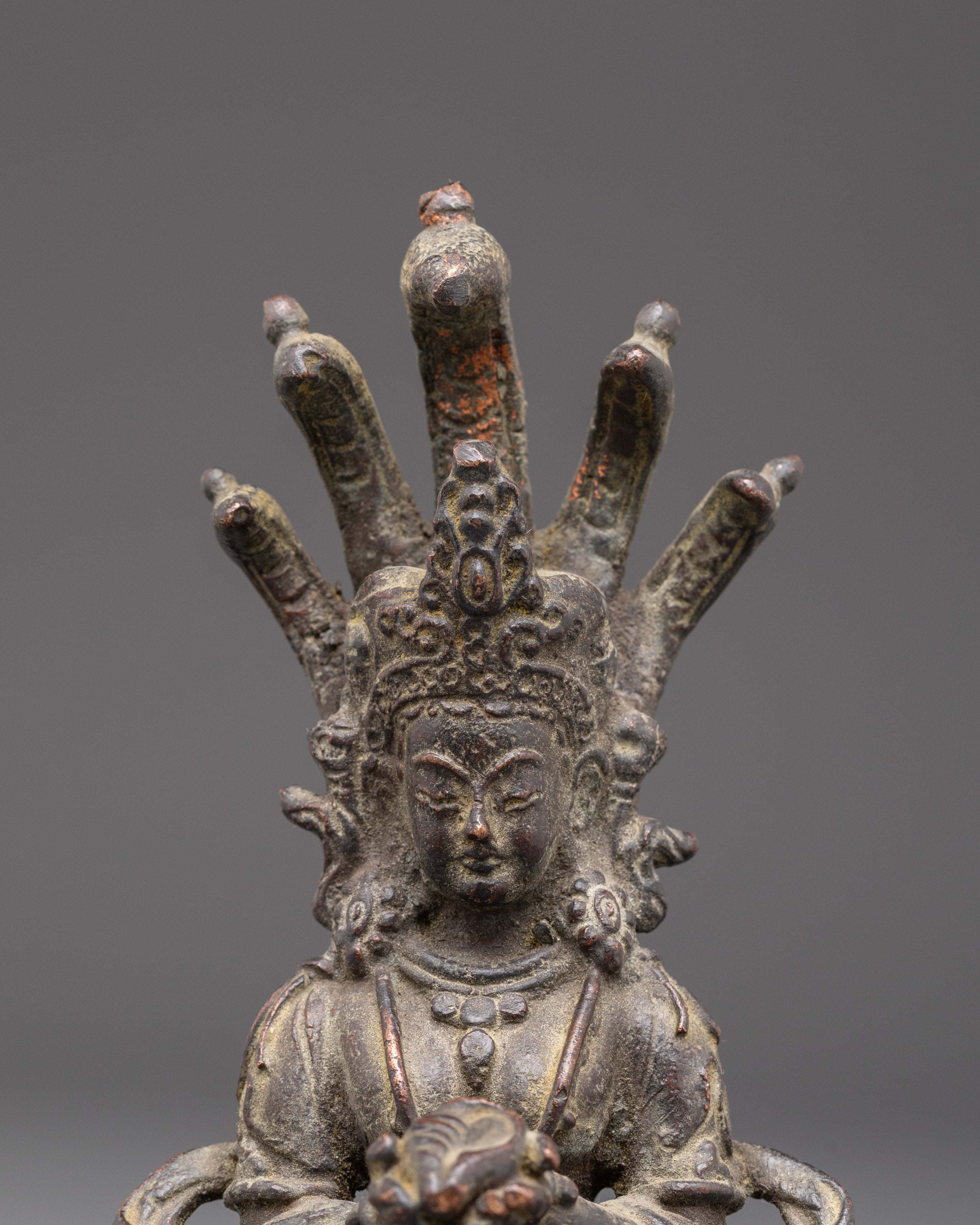 Divine Mythical Serpent Deity Naag Kanya | Sacred Serpent Goddess Statue