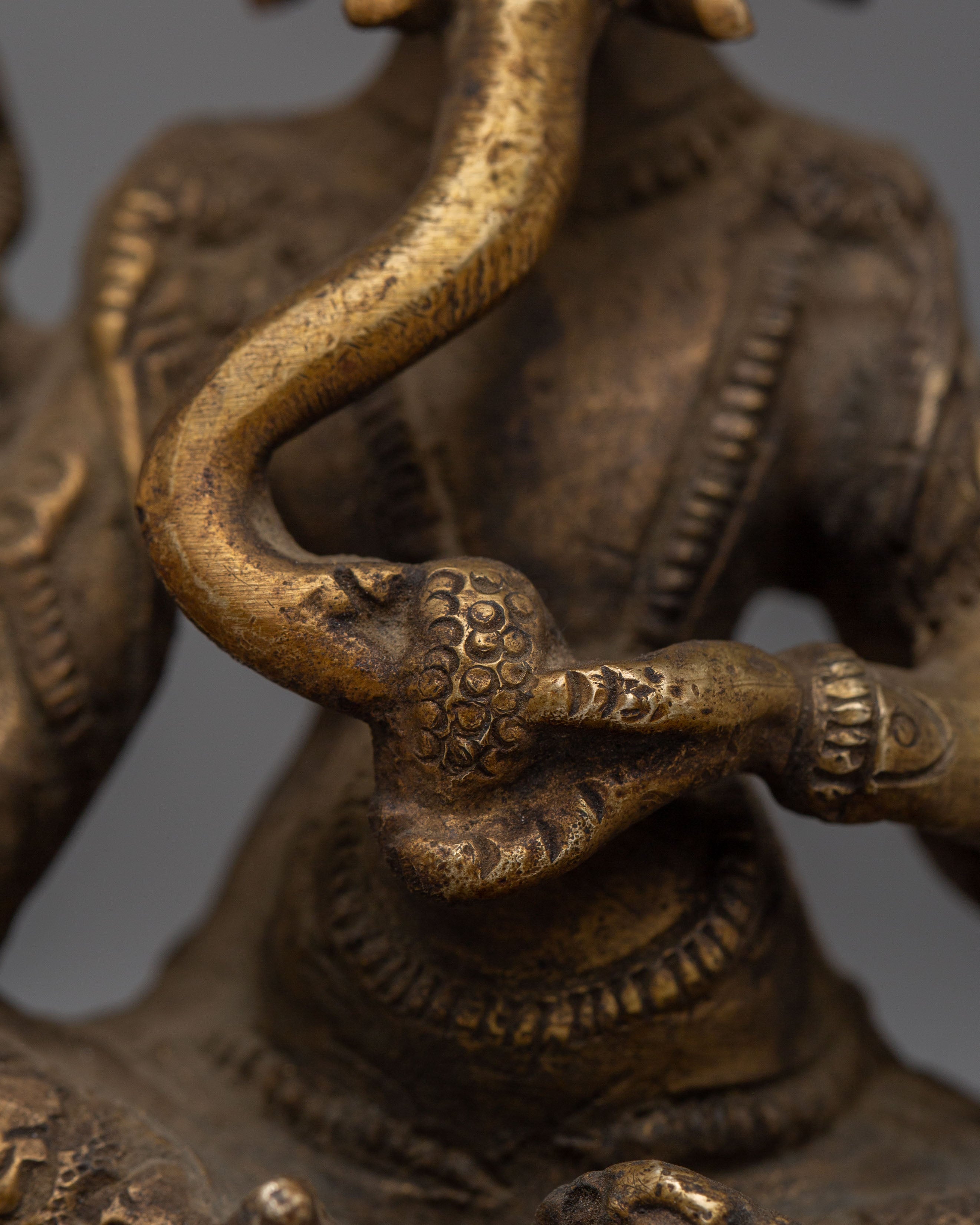Handmade Hindu Deity Ganesha Brass Statue | Hindu God of Prosperity