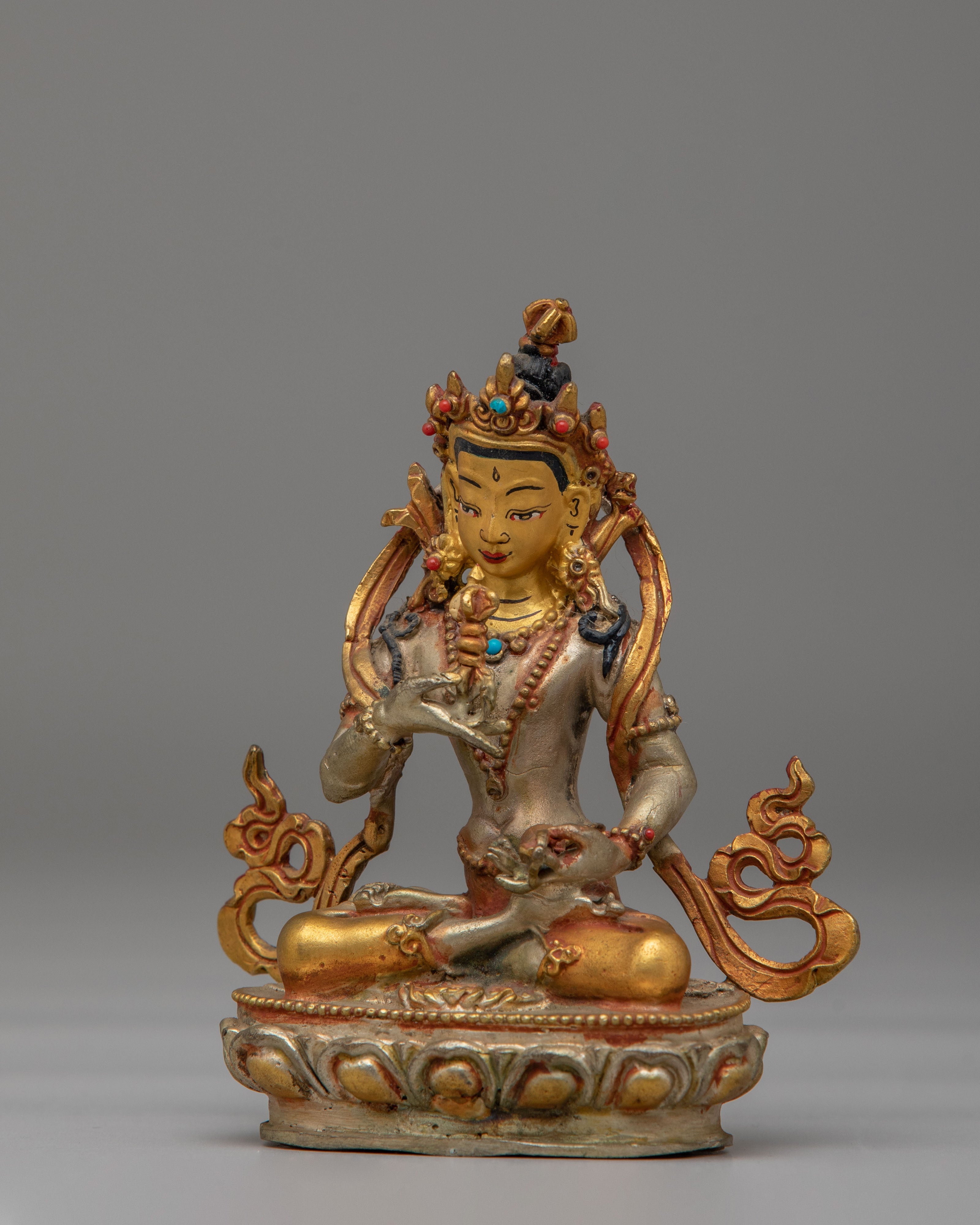 Traditional Sacred Vajrasattva Statue | Handmade Buddhist Art for Meditation & Blessings