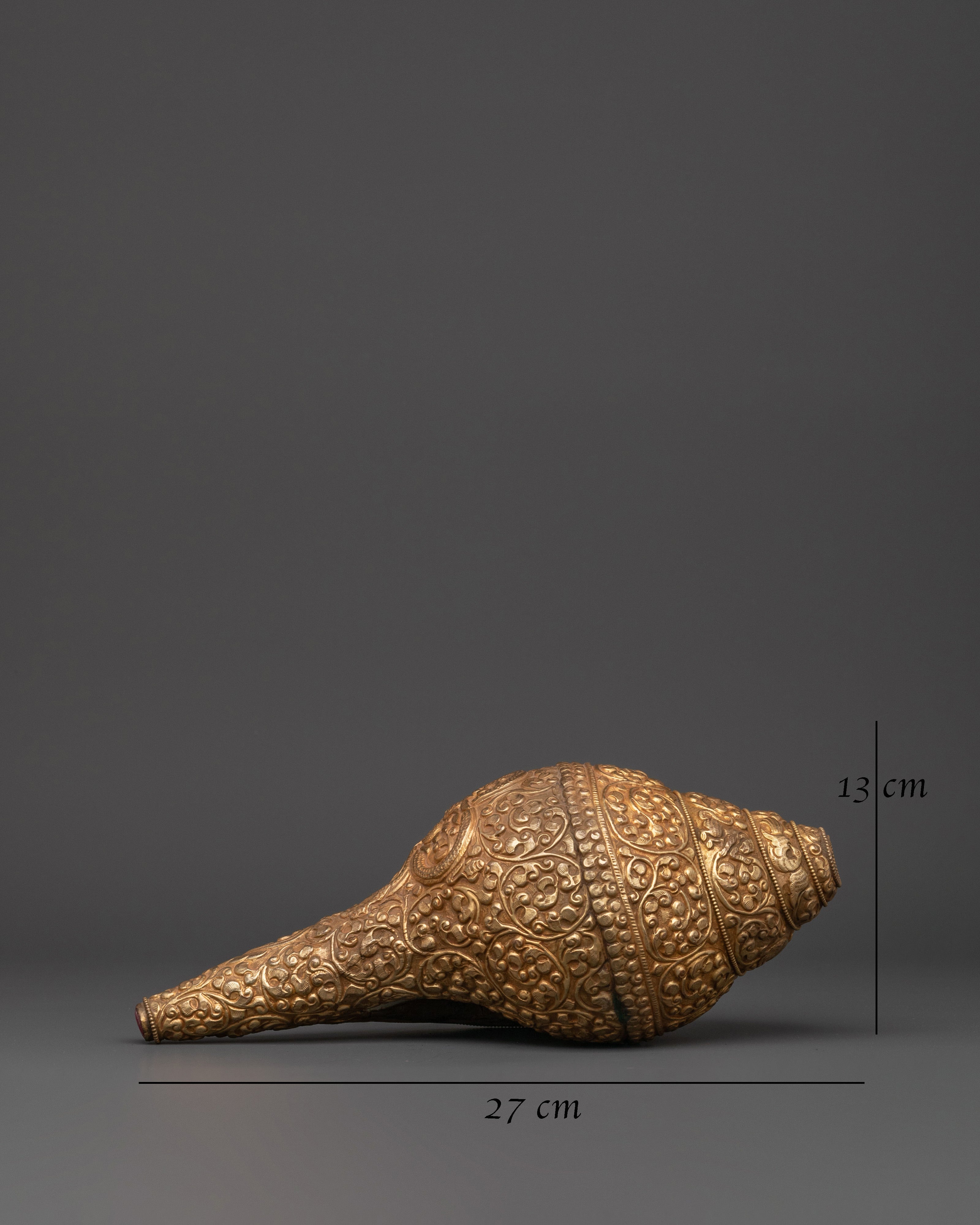 Tibetan Handcrafted conch | Prosperity Prosperity
