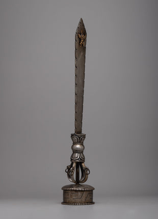 Tibetan Sword of Wisdom | Symbolic Blade for Spiritual Enlightenment