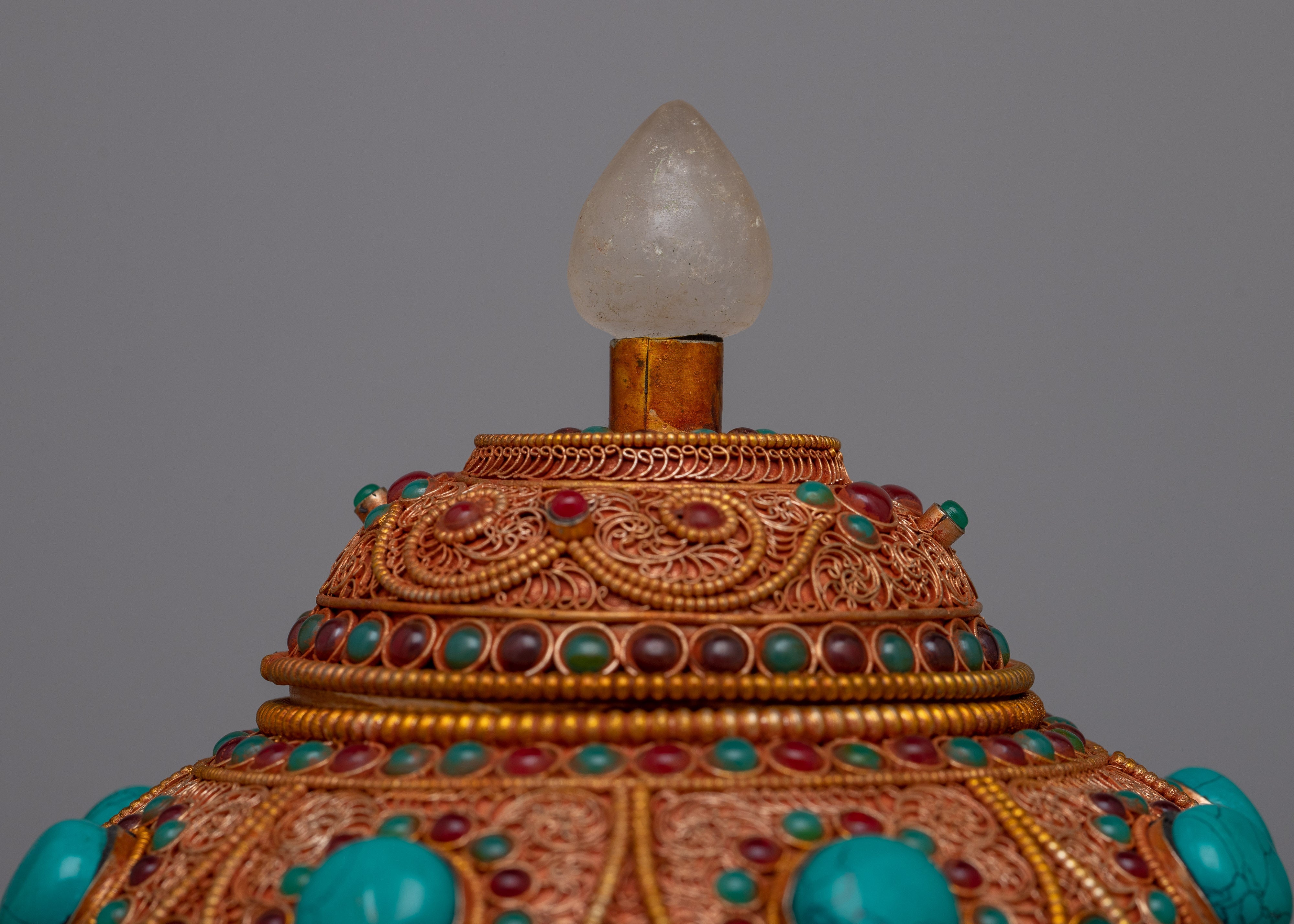 Tibetan Crock Jar | Infuse Your Space with Cultural Charm
