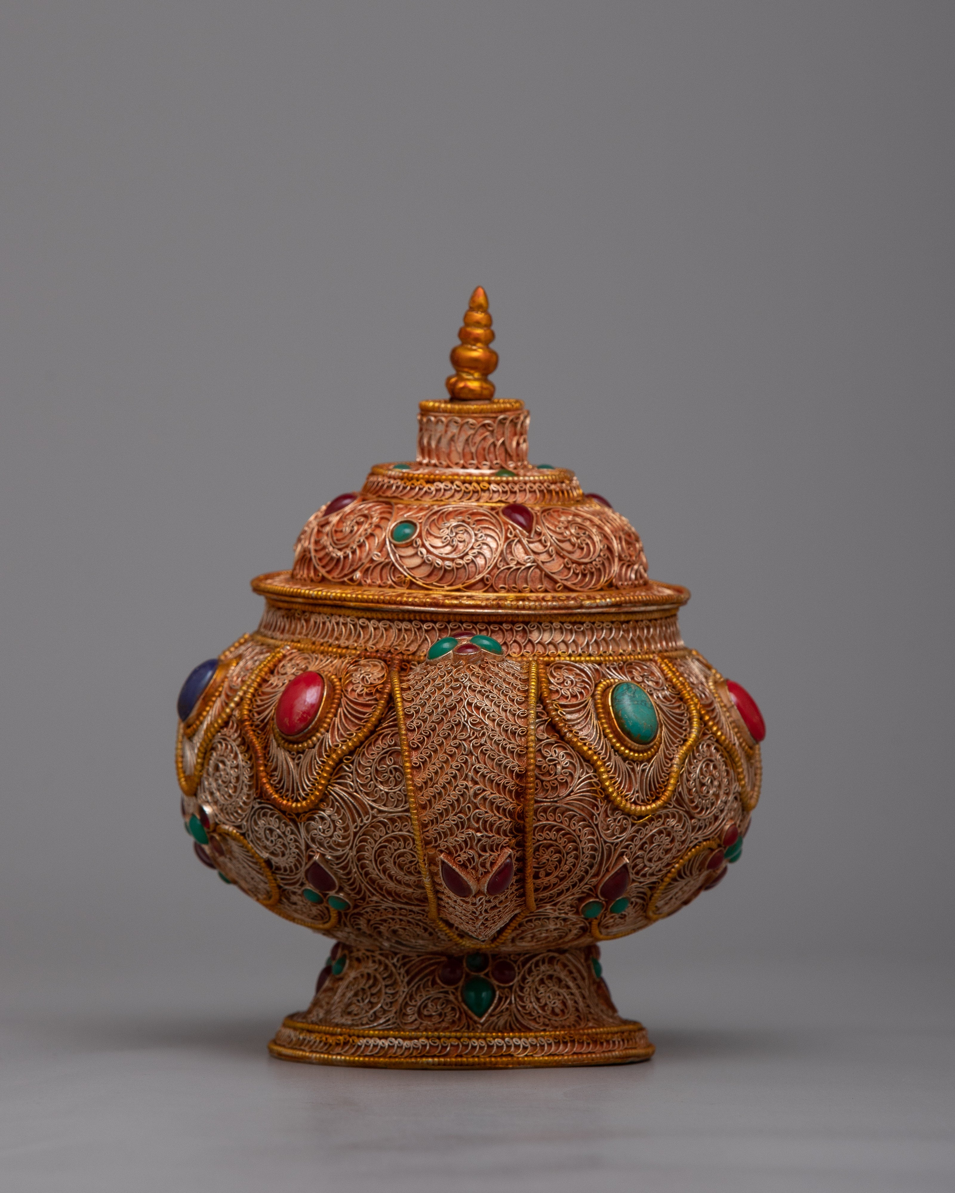 Tibetan Copper Teapot | Copper Teapot Infusing Cultural Charm