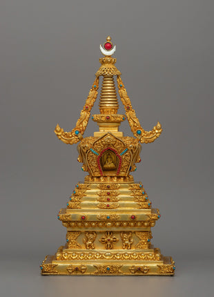 Machine Made Buddha Stupa