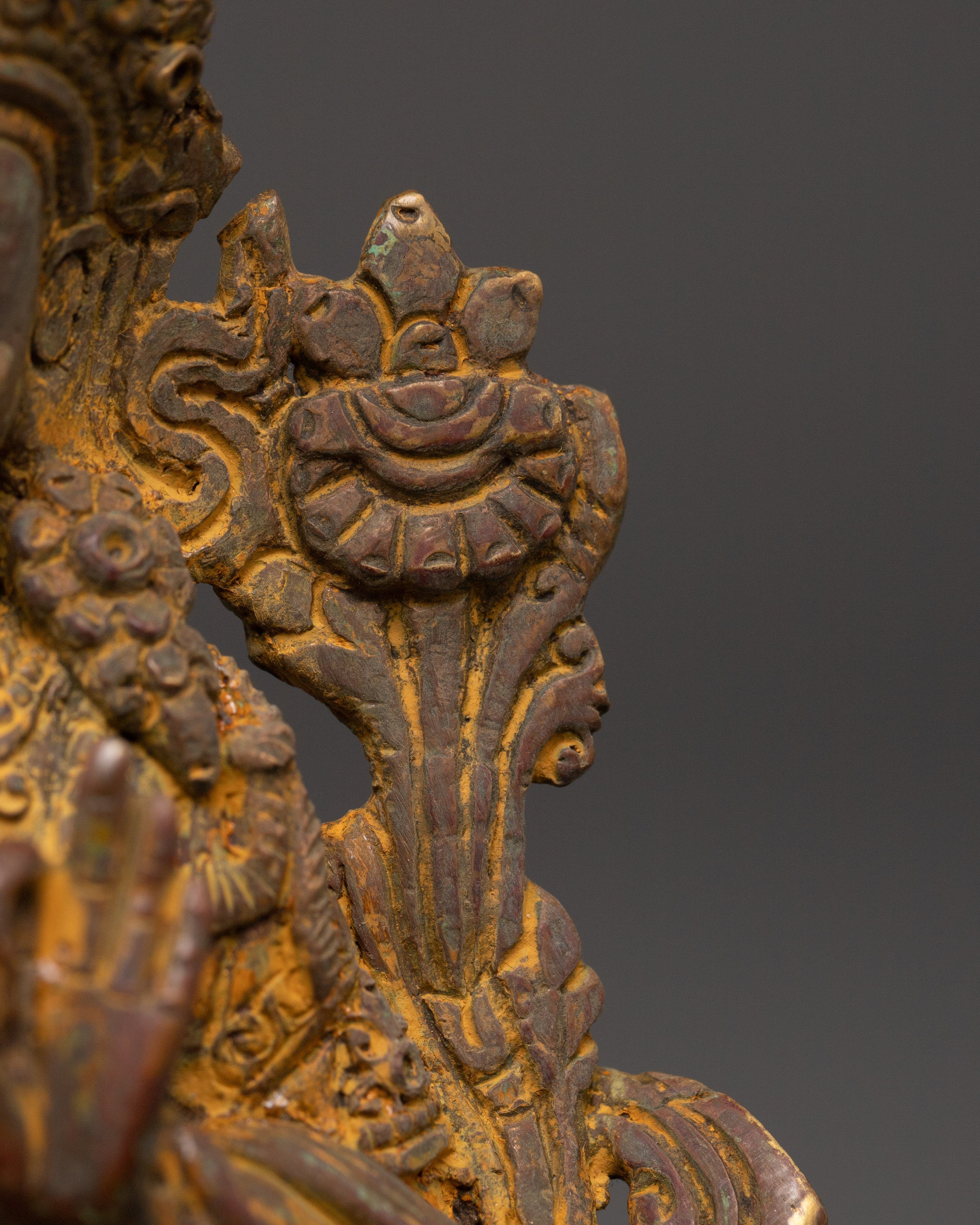 Manjushri, The Bodhisattva of Wisdom | Deity Wielding a Flaming Sword