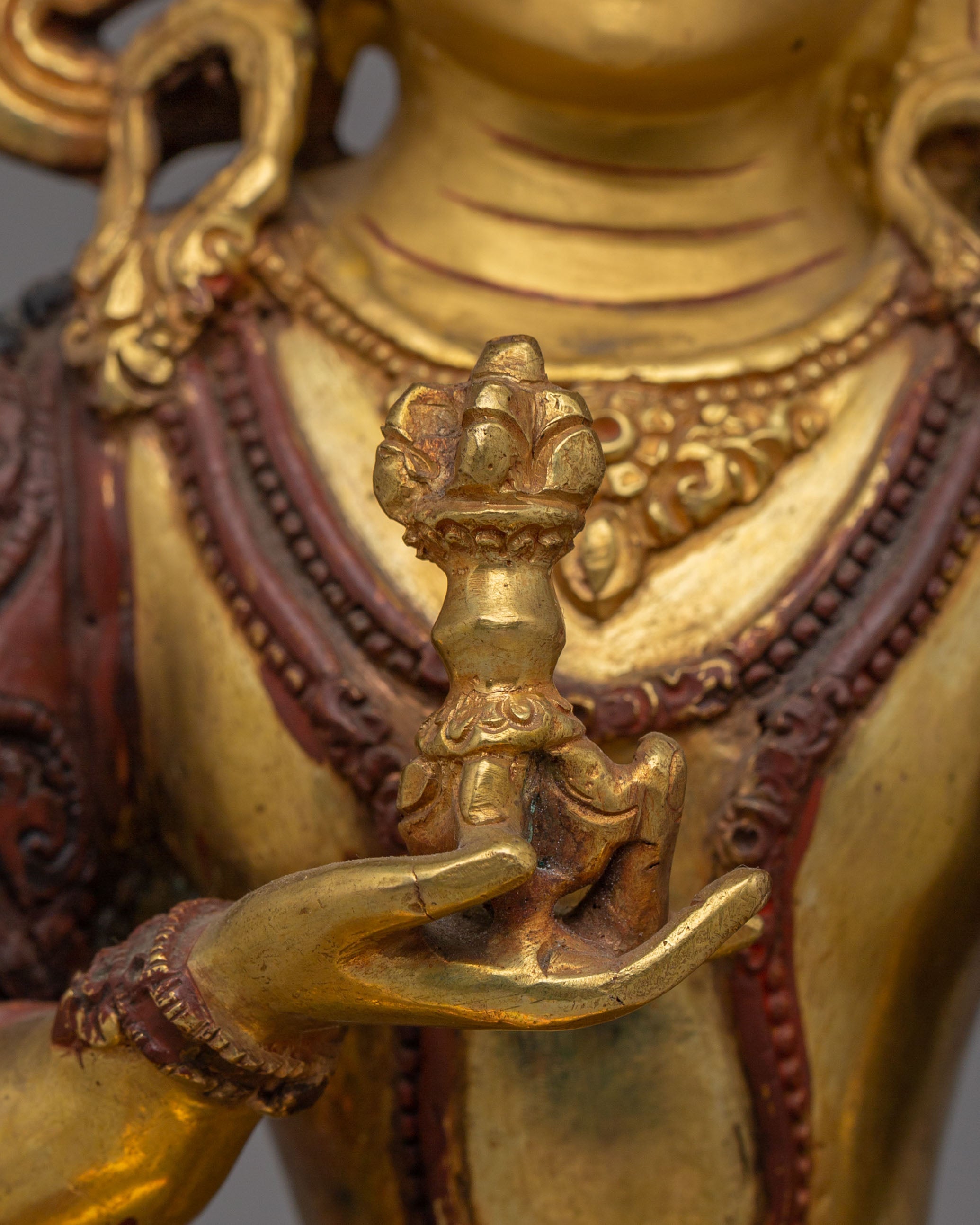 Tibetan Sacred Vajrasattva Statue | Spiritual Artwork