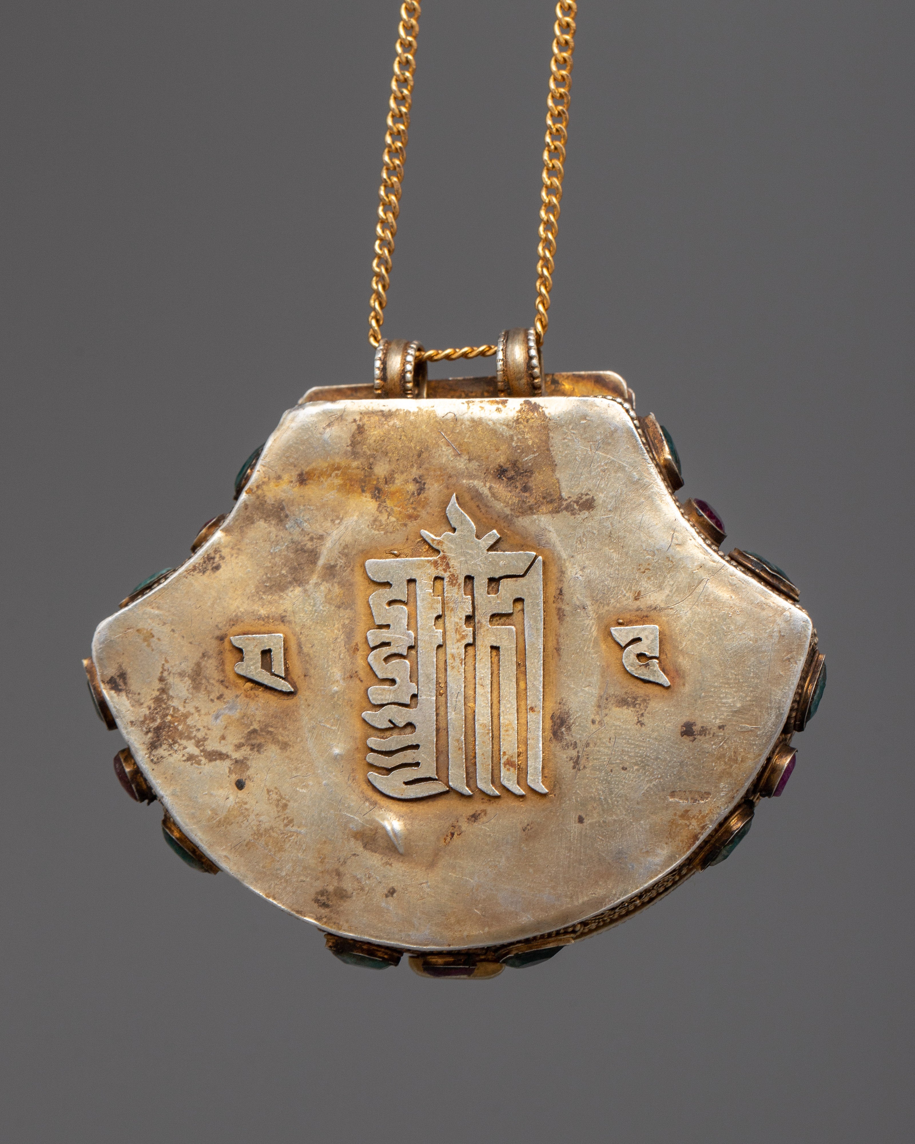 Nepalese Ghau Locket | Traditional Symbol of Spiritual Safeguarding