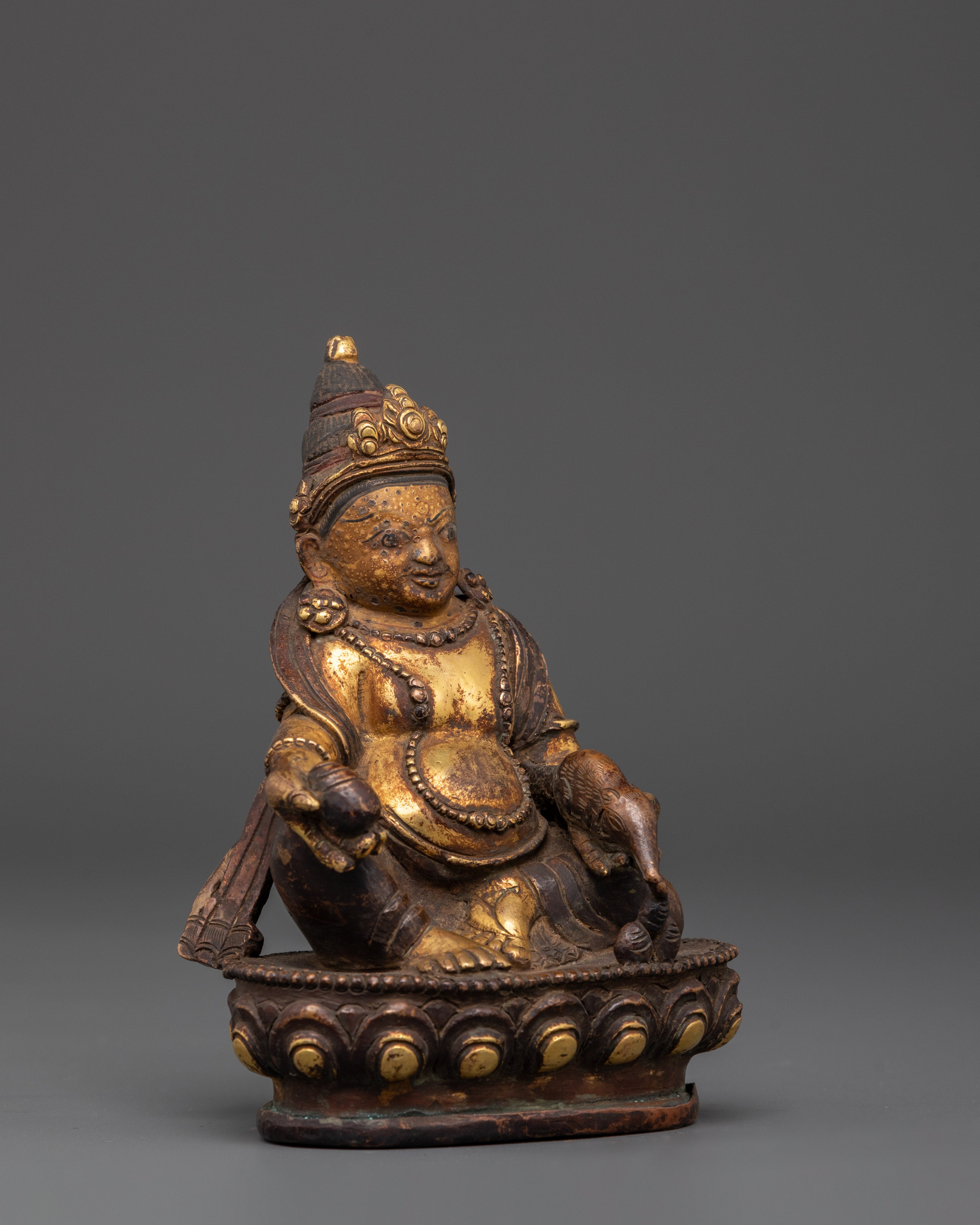 Abundance Lord Dzambhala Statue | Tibetan Deity of Abundance