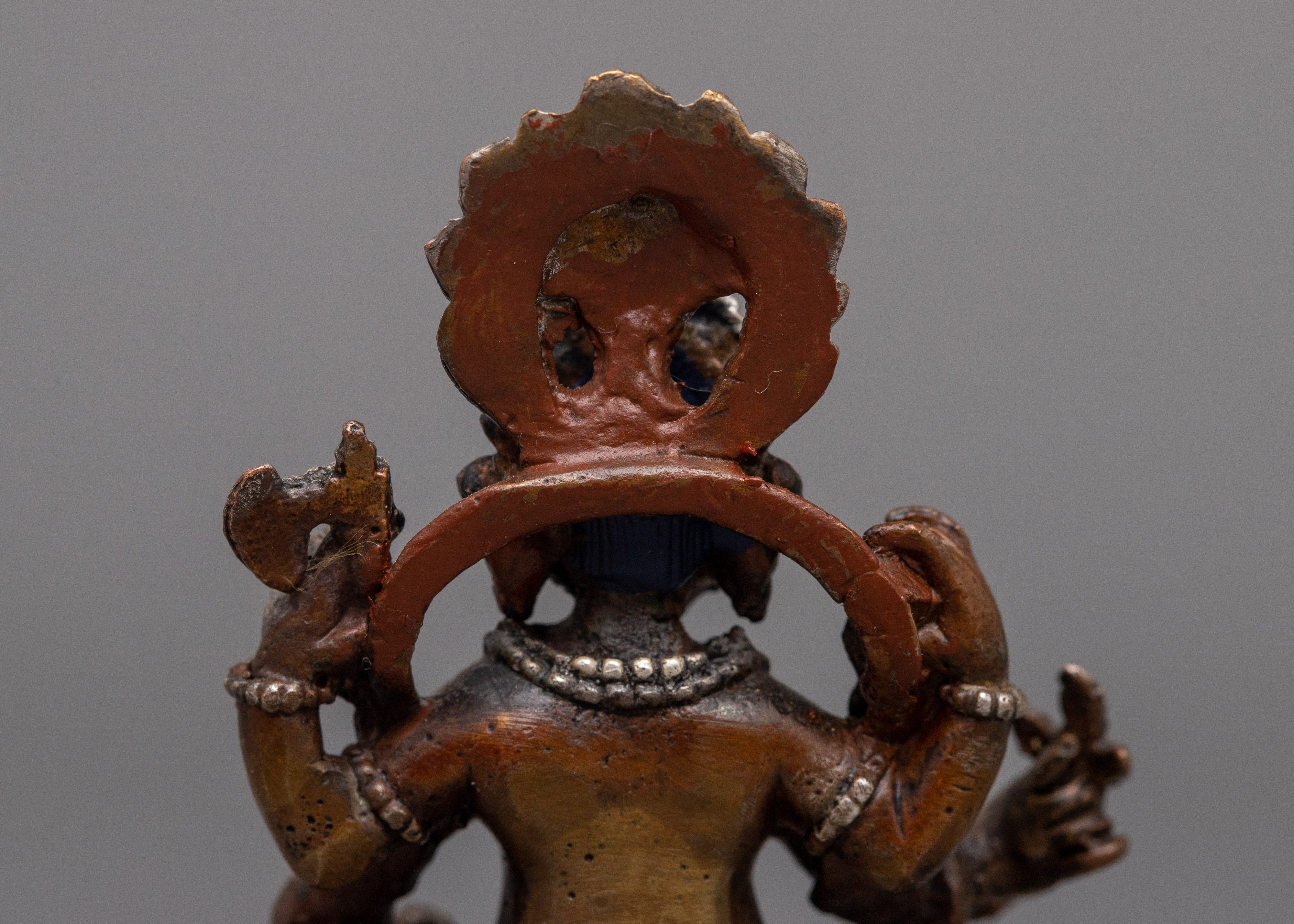 Oxidized Copper Ganesha Statue | Adorable Addition to Your Home Altar