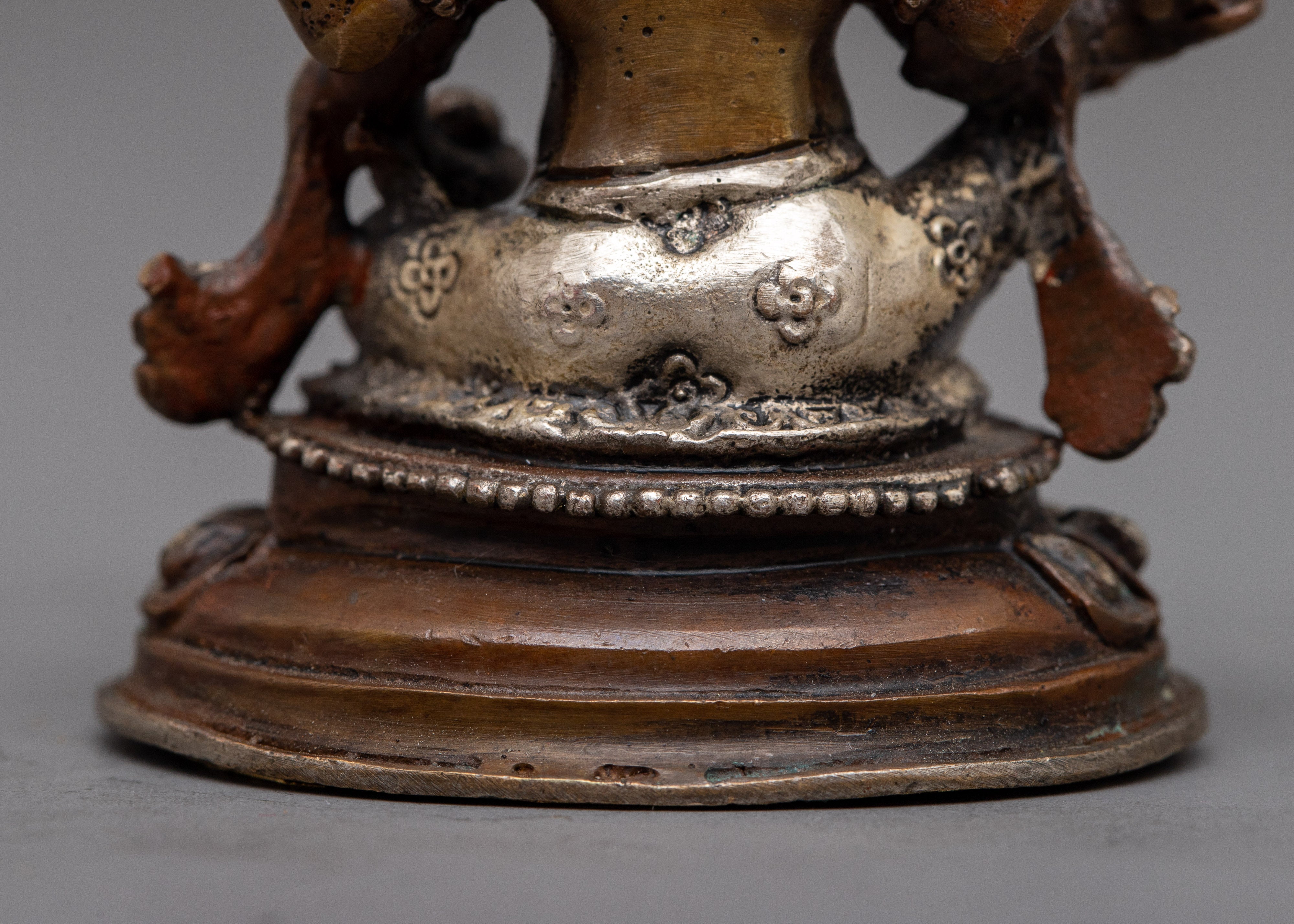 Oxidized Copper Ganesha Statue | Adorable Addition to Your Home Altar