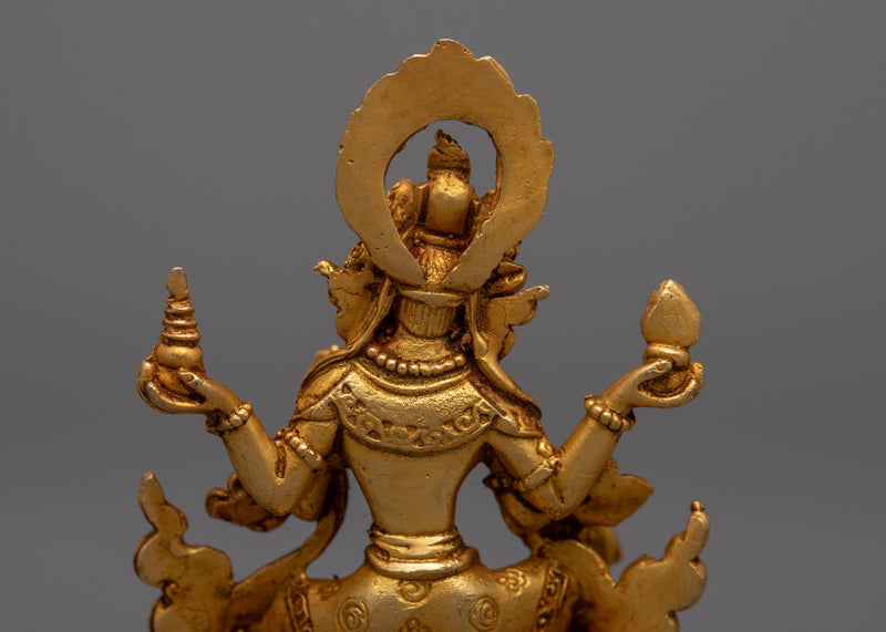 Gold Laxmi Statue | Embrace Divine Grace and Prosperity