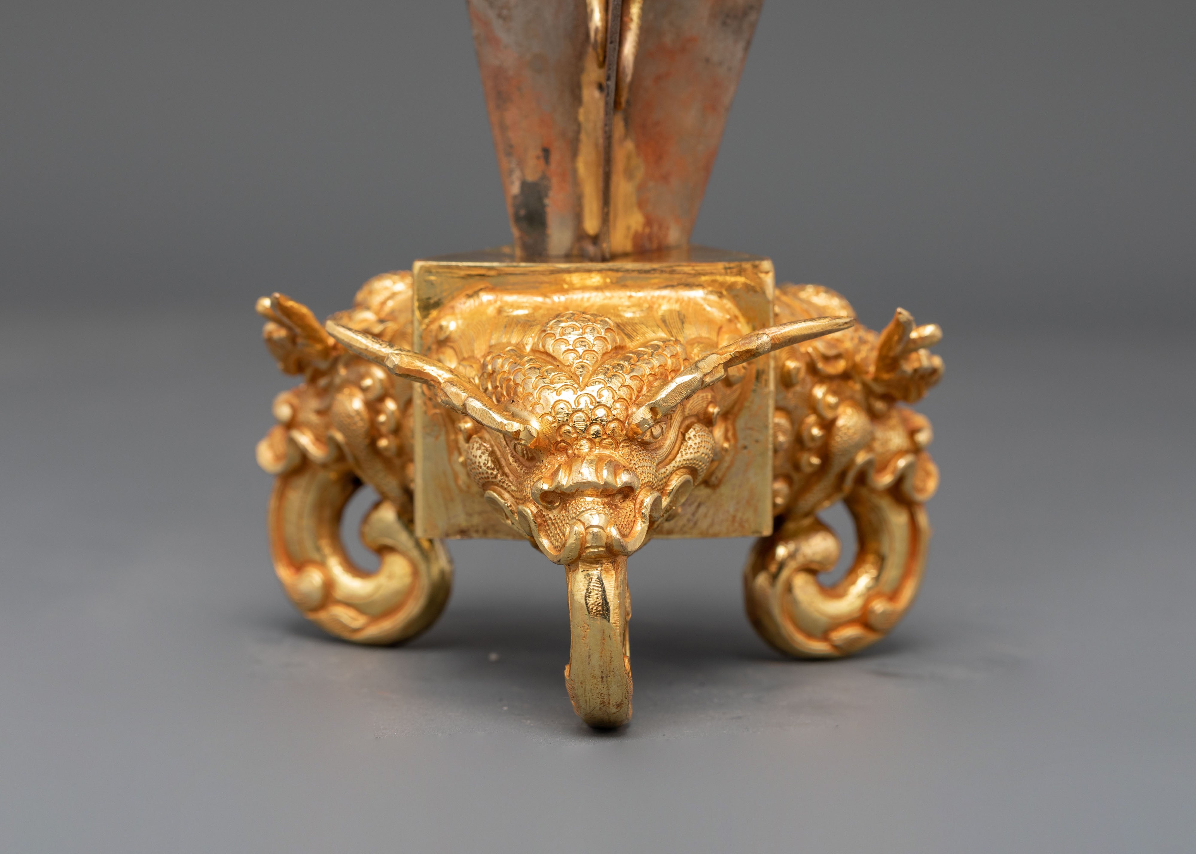 Copper Tibetan Ritual Phurba | Phurba for Buddhist Rituals