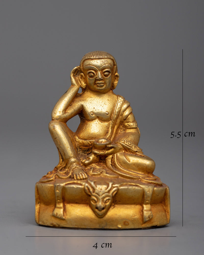 Milarepa Tibetan Yogi Statue | Machine Crafted Spiritual Figurine