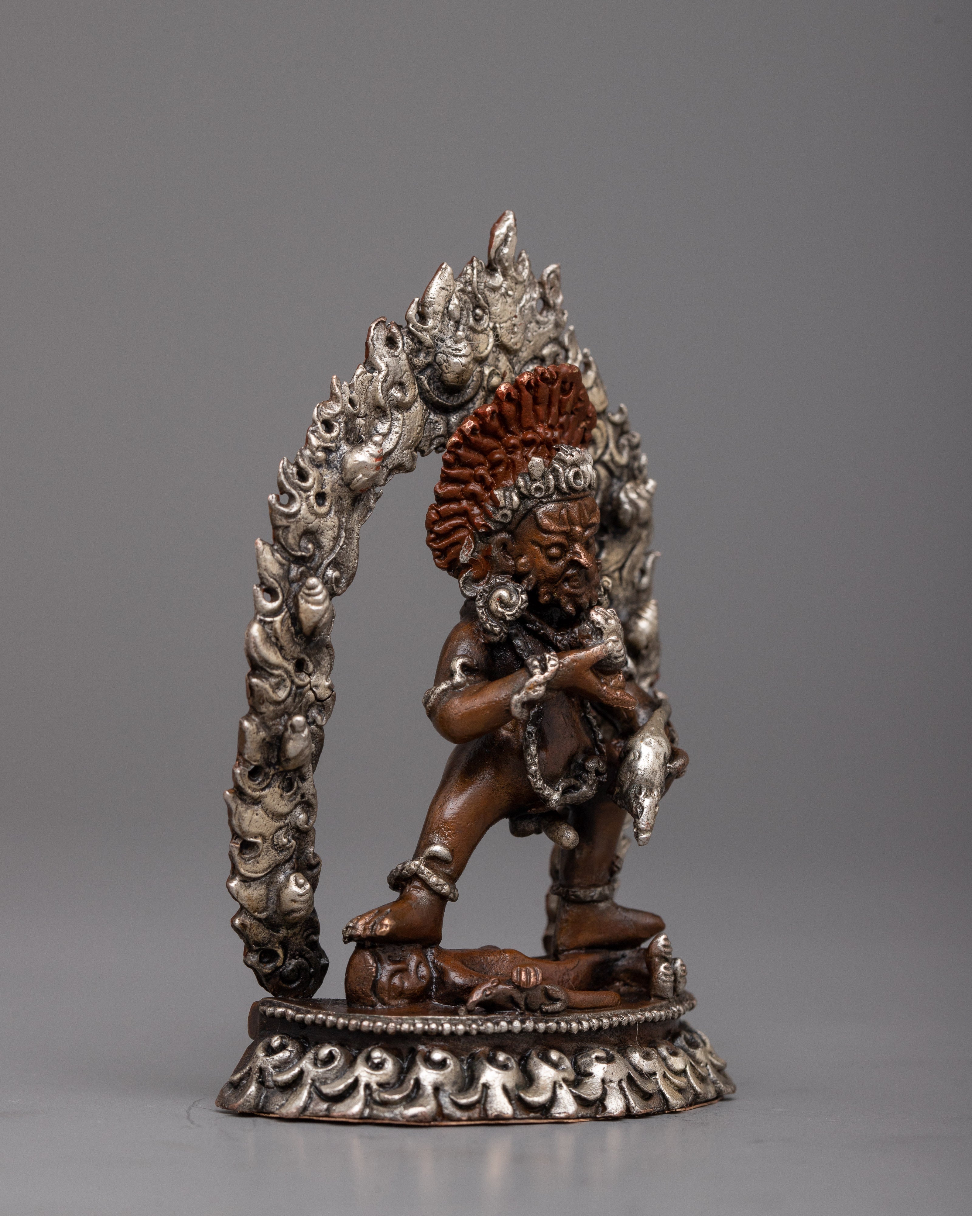 Black Jambhala statue | Perfect for Spiritual Altars and blessing