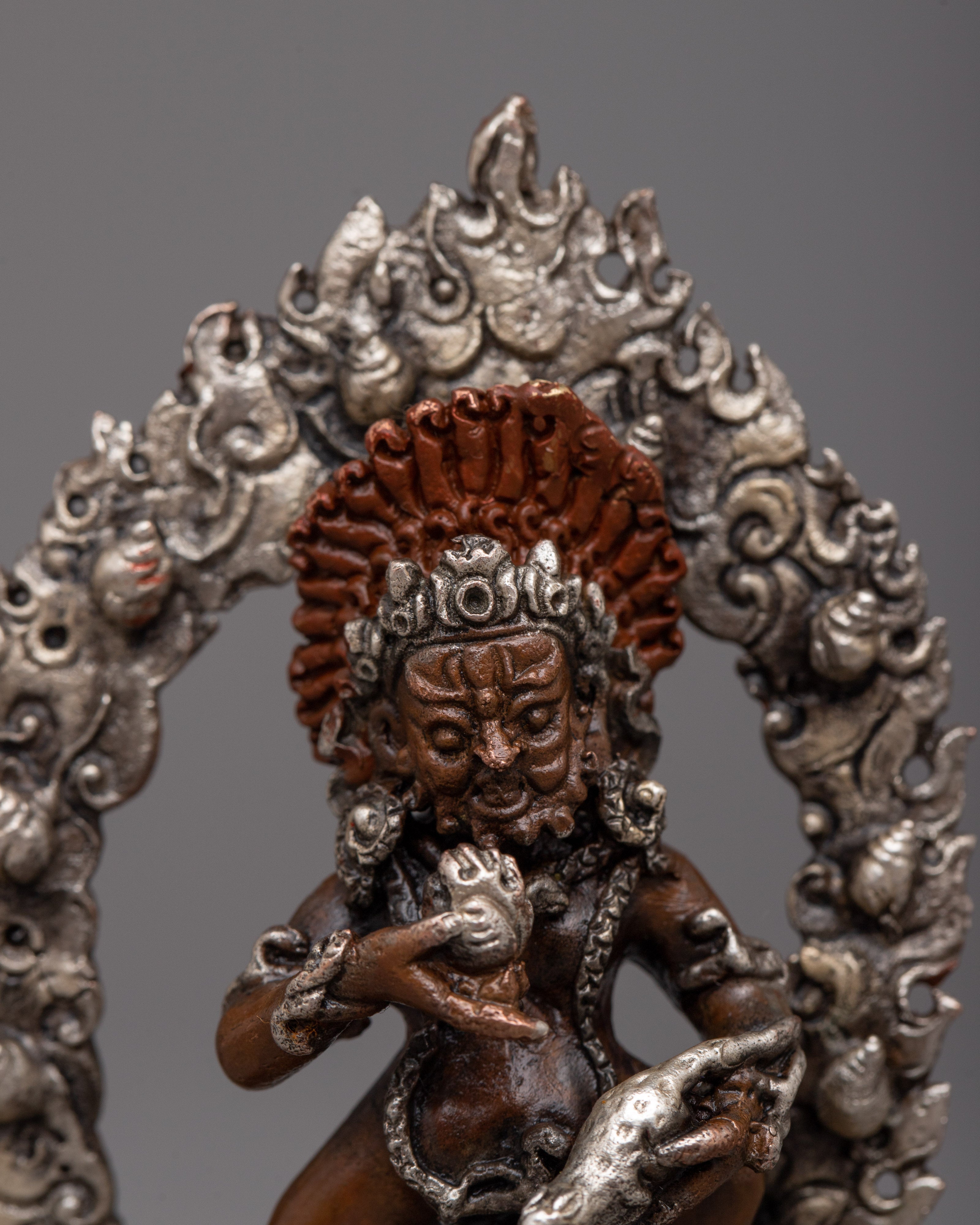 Black Jambhala statue | Perfect for Spiritual Altars and blessing