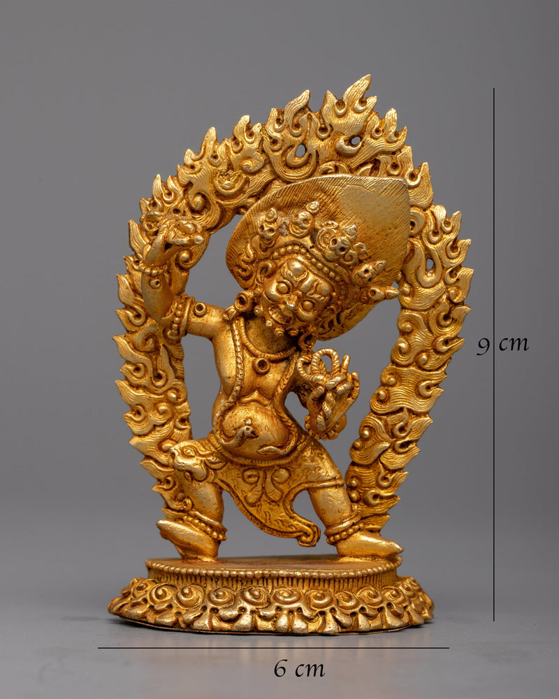 Machine made Vajrapani Statue | Empower Your Space with Ancient Guardianship