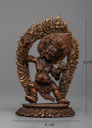 Wrathful Vajrapani Statue | Symbol of Fearlessness & Spiritual Strength