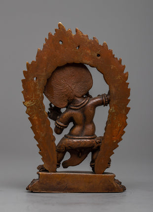 Wrathful Vajrapani Statue | Symbol of Fearlessness & Spiritual Strength