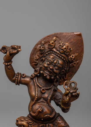 Wrathful Vajrapani Statue | Symbol of Fearlessness & Spiritual Strength