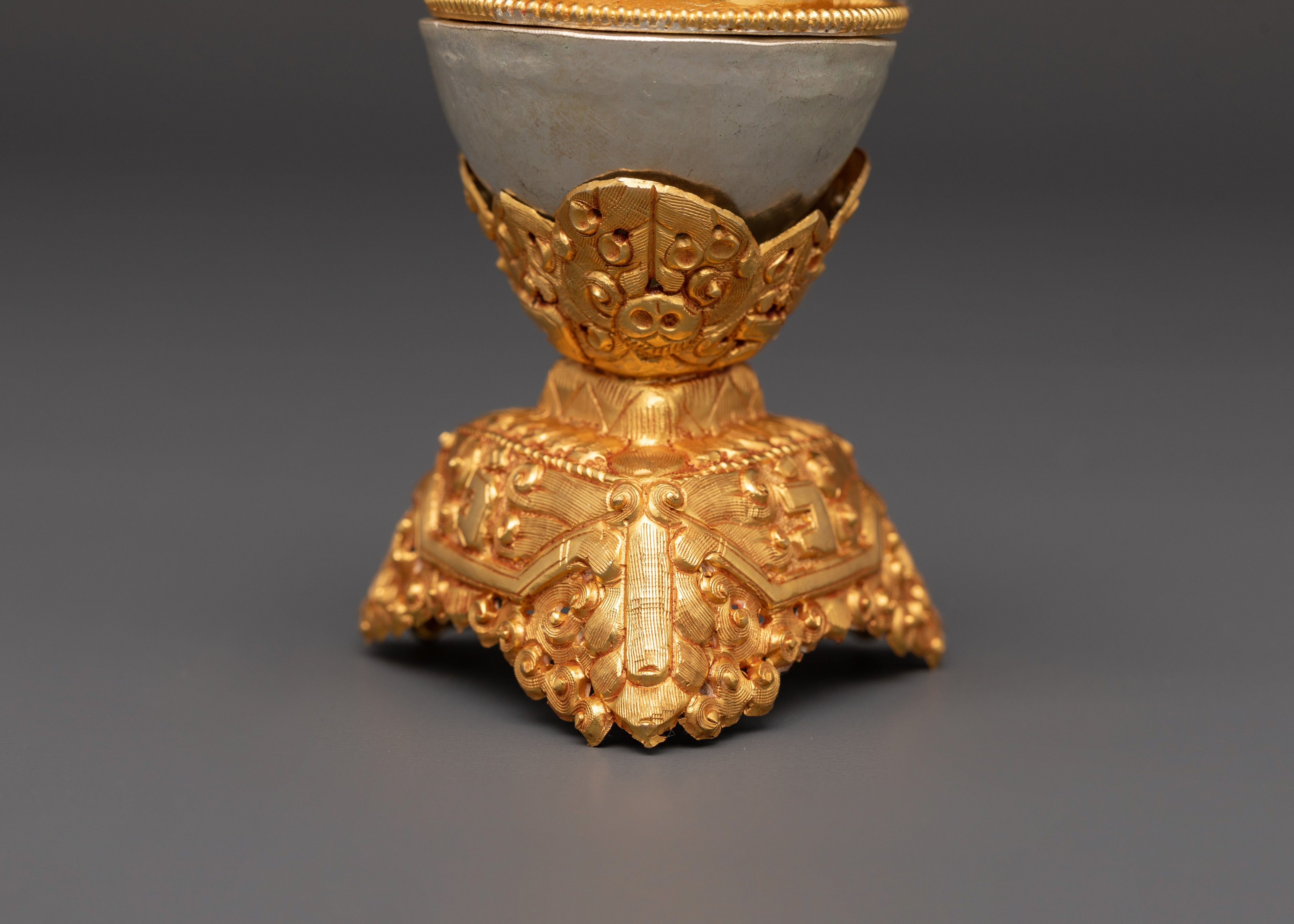 Ritualistic Skull Goblet Set | for Sacred Rituals