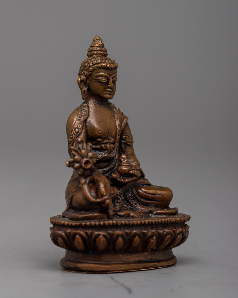 Blue Buddha Medicine Statue | Channeling Healing Energies and Serenity