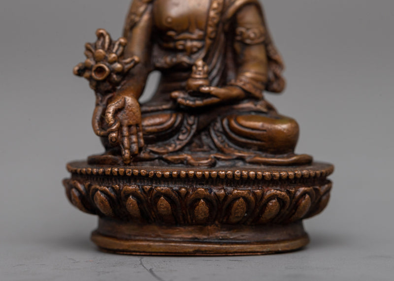 Blue Buddha Medicine Statue | Channeling Healing Energies and Serenity