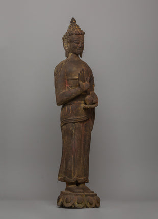 Amogasiddhi Buddha for Spiritual Decor | The Embodiment of Enlightenment