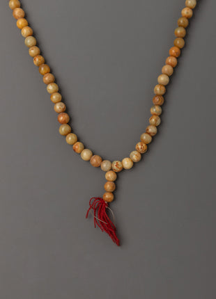 Lotus Seed Mala Beads for Meditation & Spiritual Practice | Sacred Ritual Item